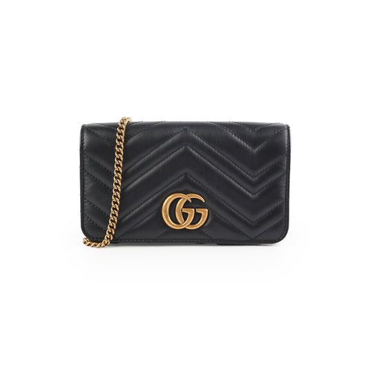 Gucci Mini Marmont Black Crossbody Bag