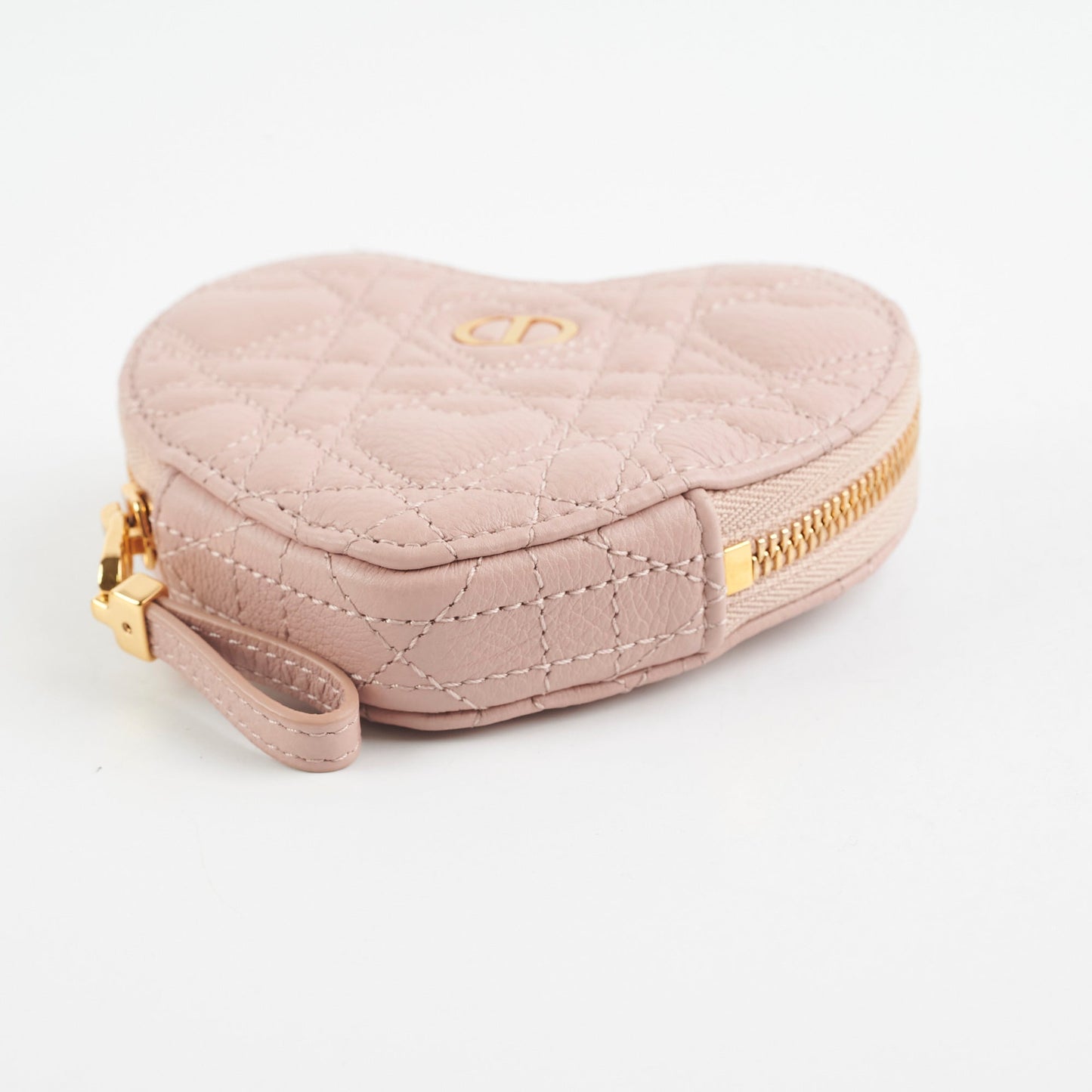 Christian Dior Heart Pink Pouch on Chain