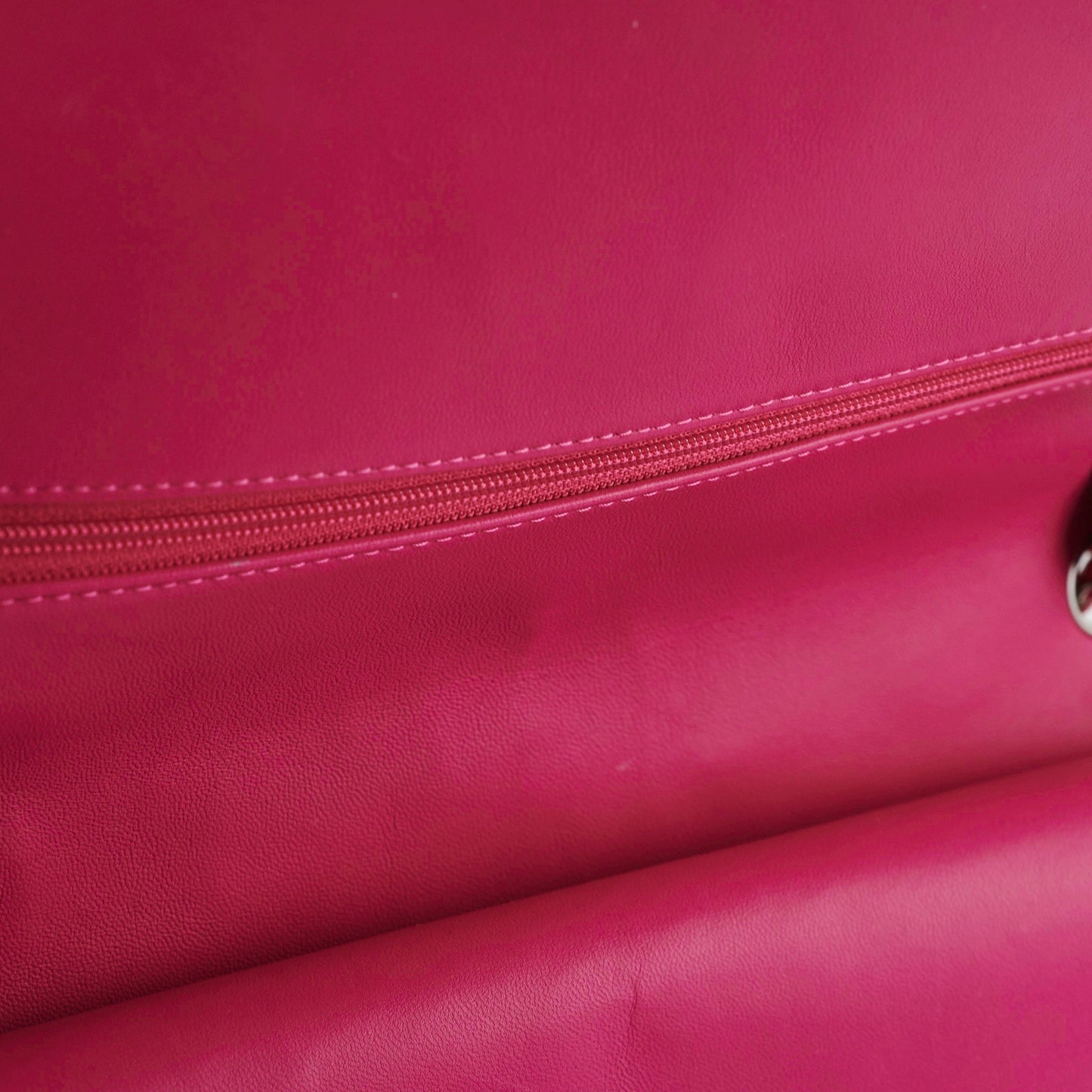 Chanel Classic Jumbo Pink Patent Flap