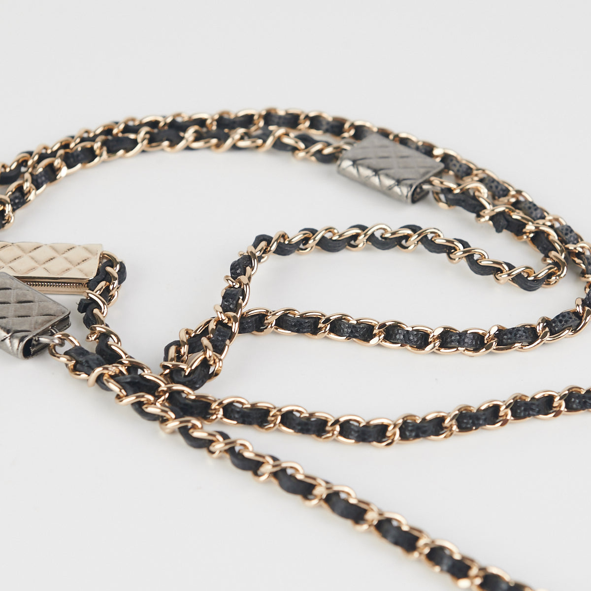 Chanel Cardholder on Chain Caviar Black