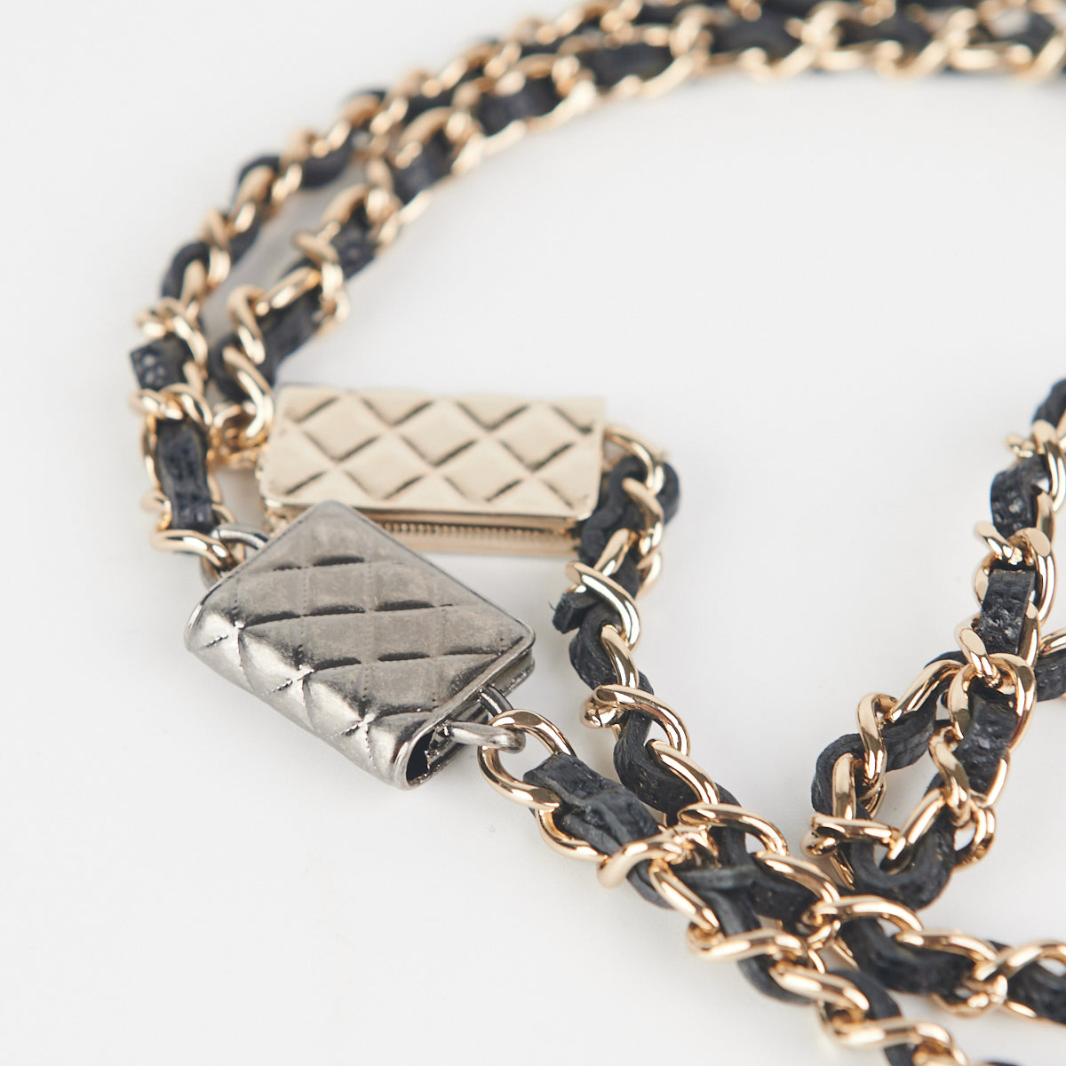 Chanel Cardholder on Chain Caviar Black