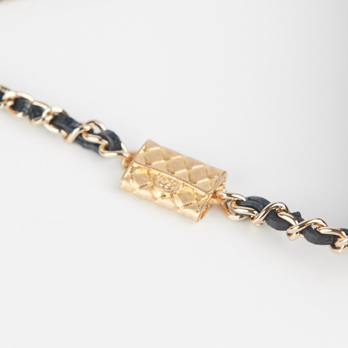 Chanel Cardholder on Chain Caviar Black