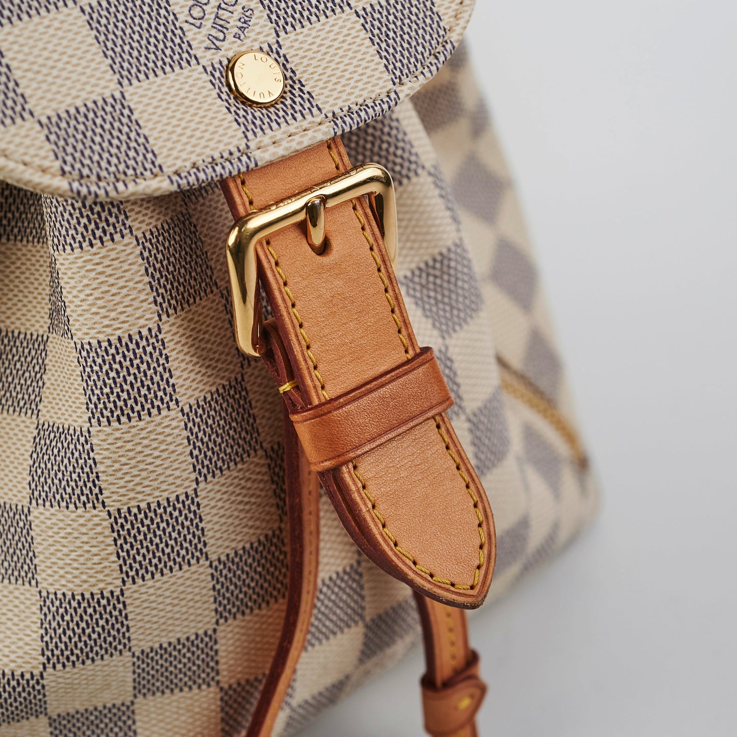 Louis Vuitton Sperone Backpack BB Damier Azur
