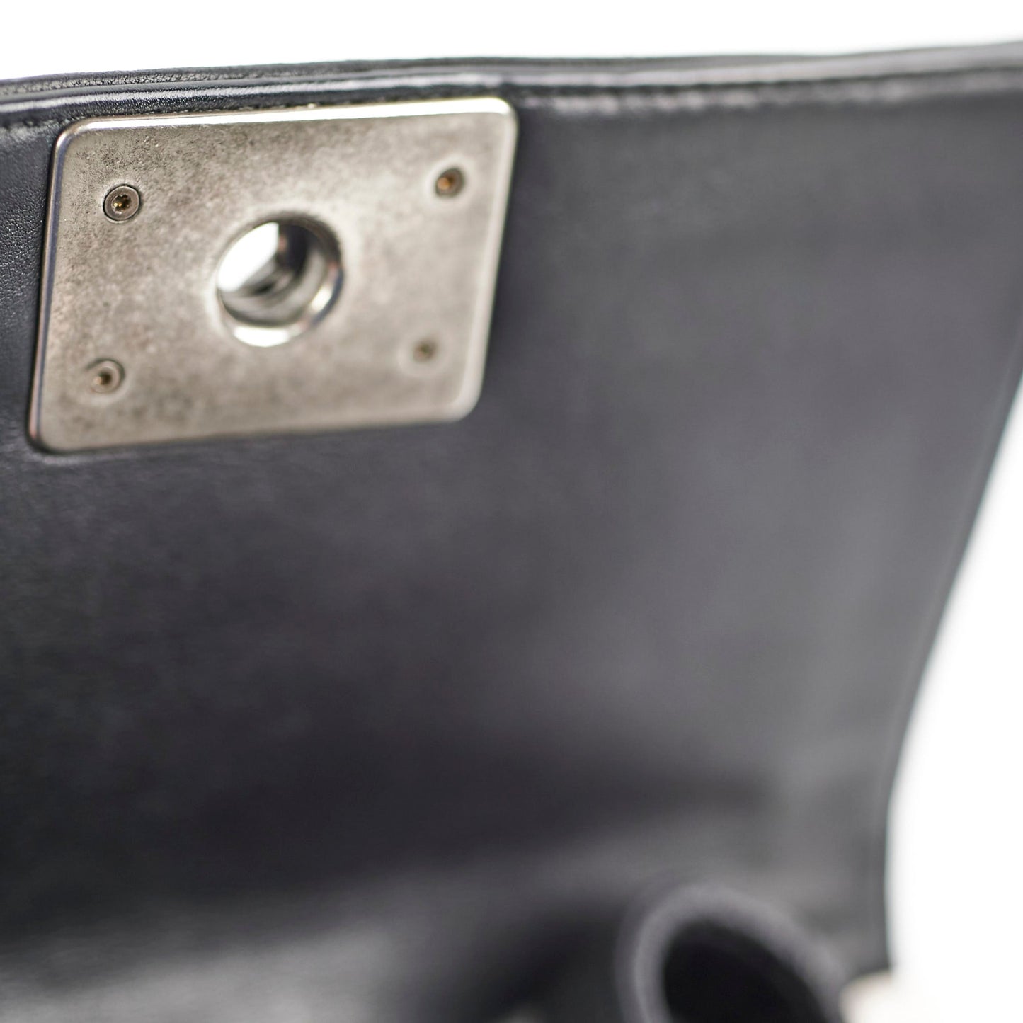 Chanel Small Boy Black Lambskin - Series 19