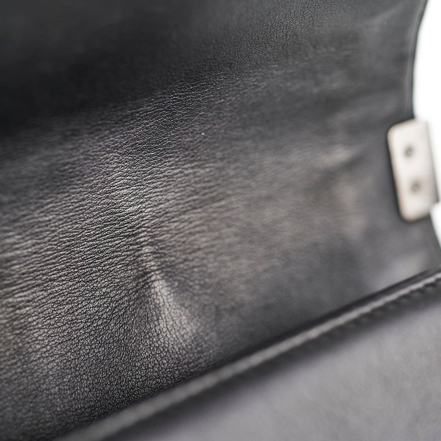 Chanel Small Boy Black Lambskin - Series 19