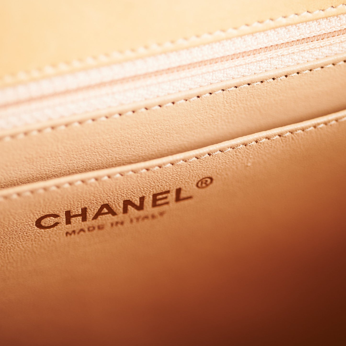 Chanel Single Flap Jumbo Lambskin Beige