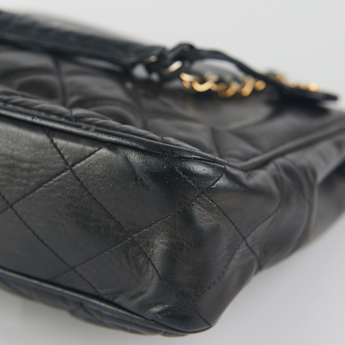 Chanel  CC Chain Tote Black