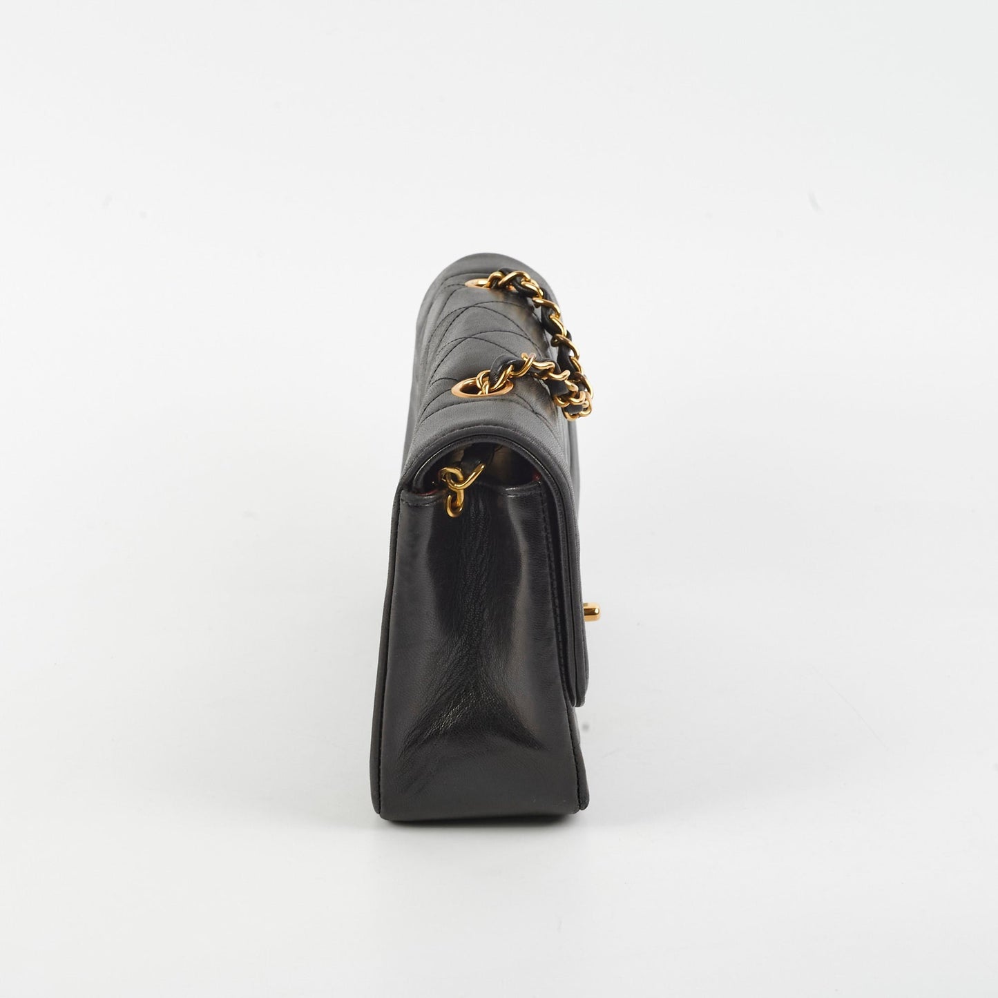 Chanel  Small Diana Lambskin Black - Series 3