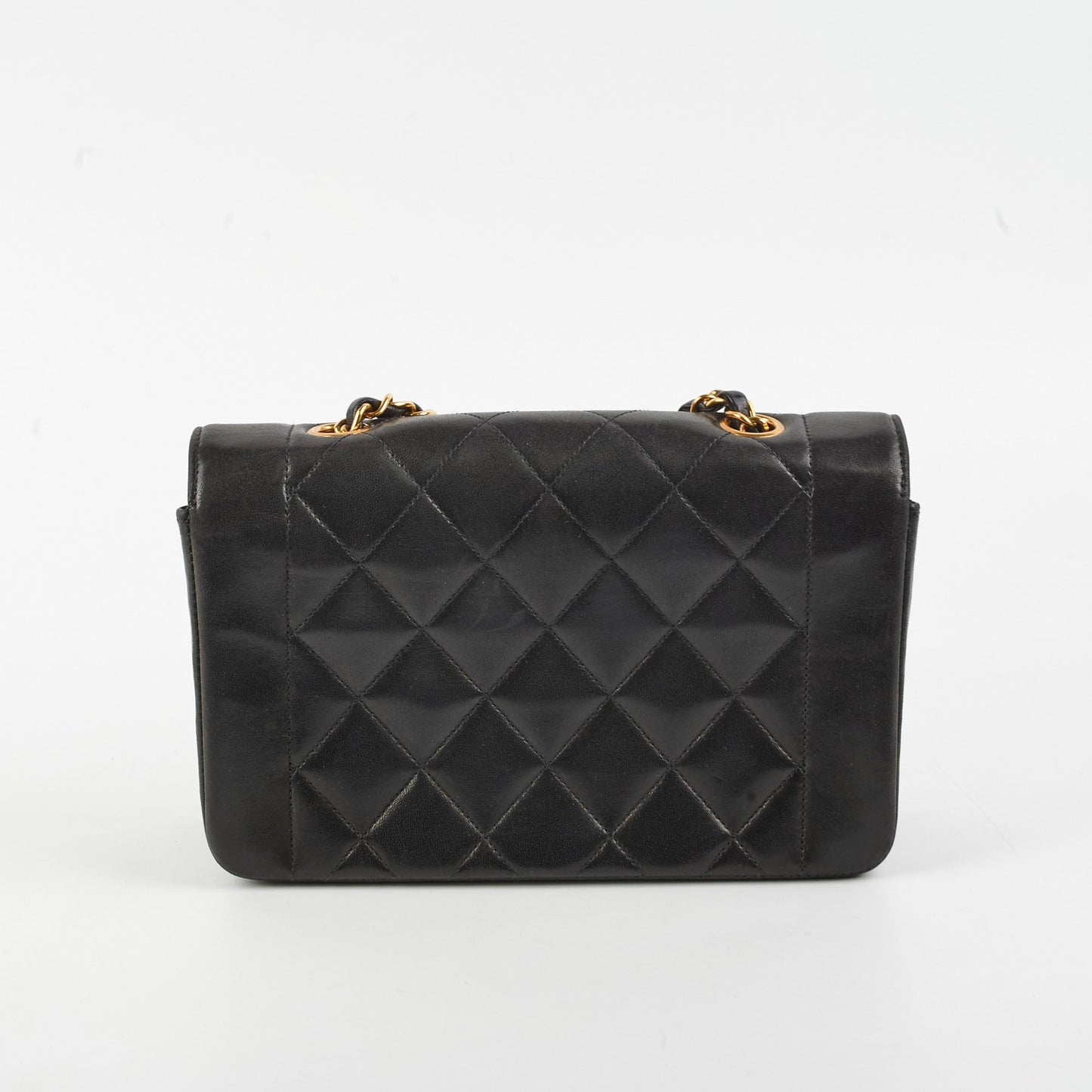 Chanel  Small Diana Lambskin Black - Series 3