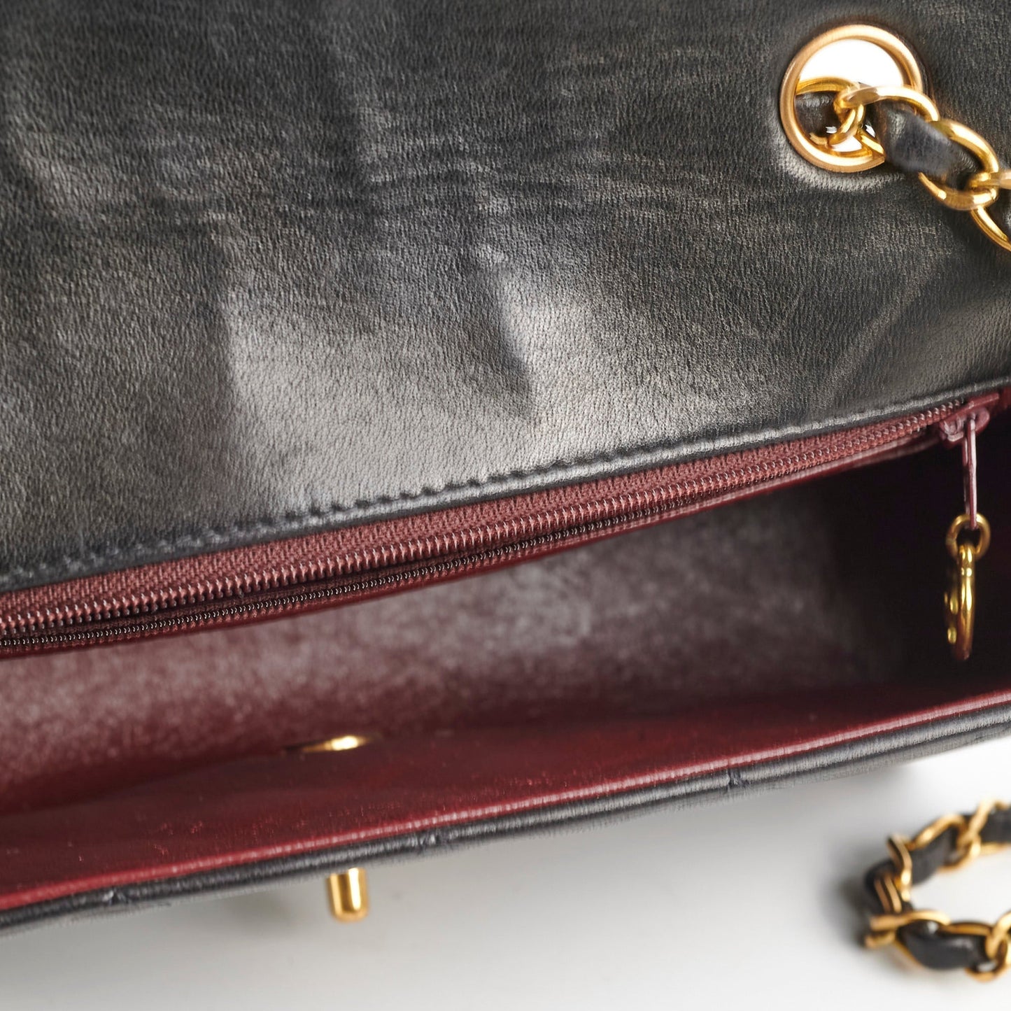 Chanel  Small Diana Lambskin Black - Series 3