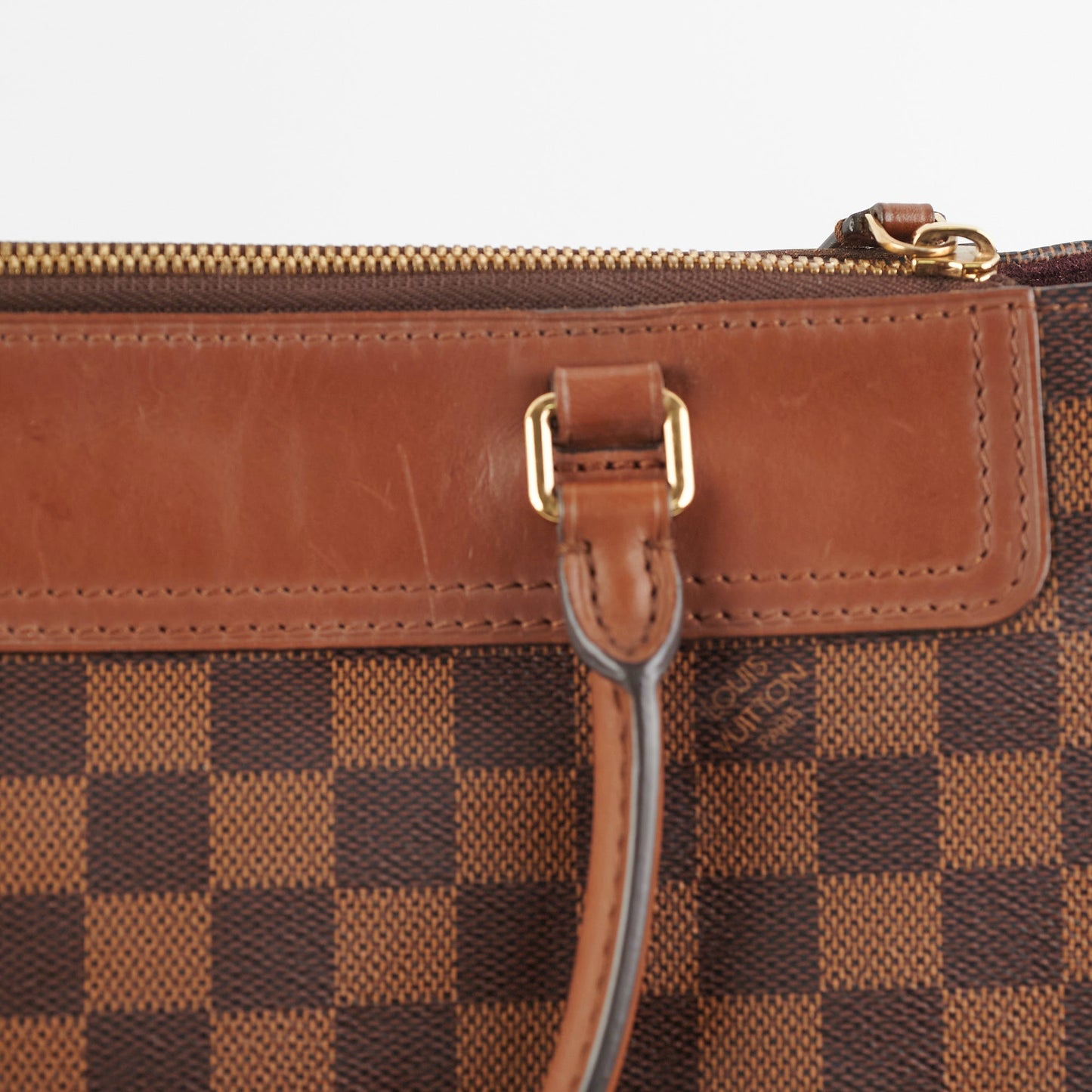 Louis Vuitton PM Greenwich Damier Ebene Shoulder Handbag