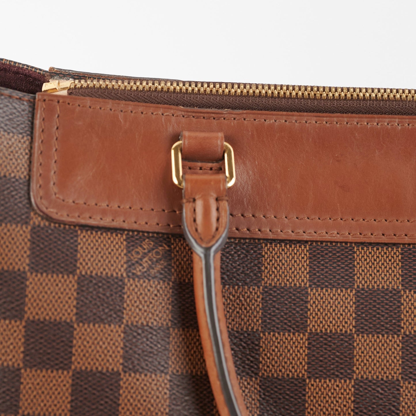 Louis Vuitton PM Greenwich Damier Ebene Shoulder Handbag