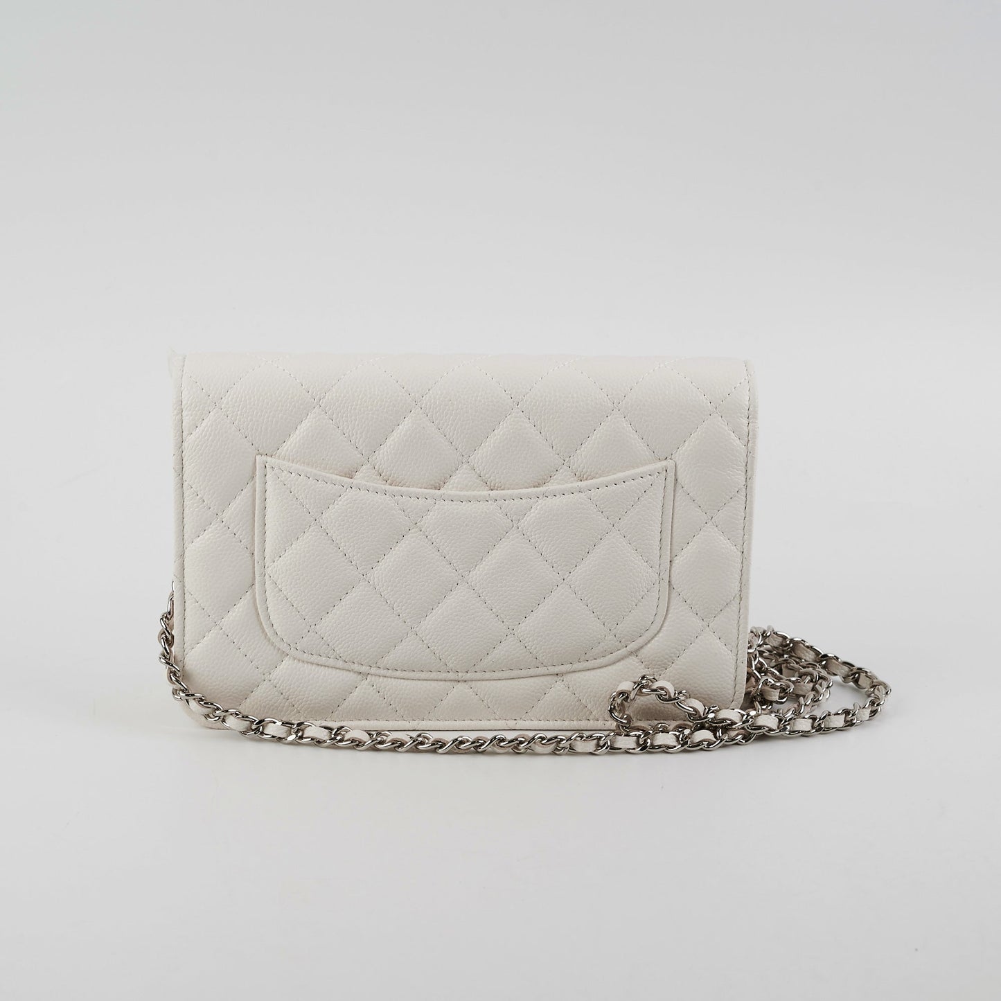 ITEM 6 - Chanel Wallet On Chain WOC Caviar White