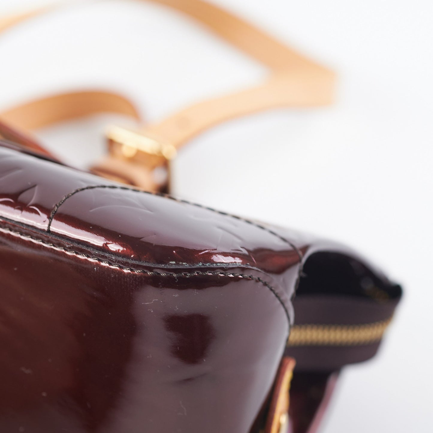 Louis Vuitton Rosewood Vernis Amarante Bag
