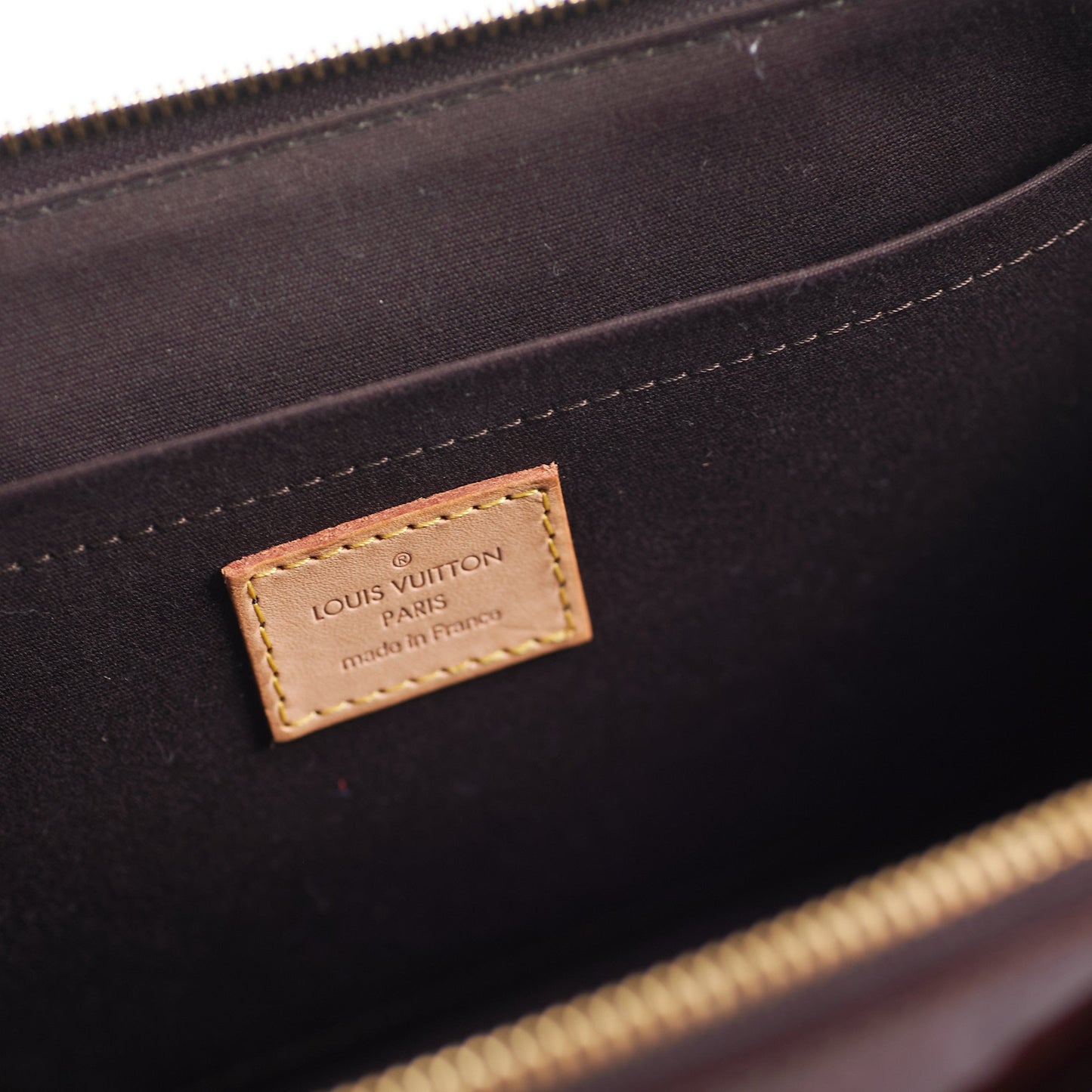 Louis Vuitton Rosewood Vernis Amarante Bag