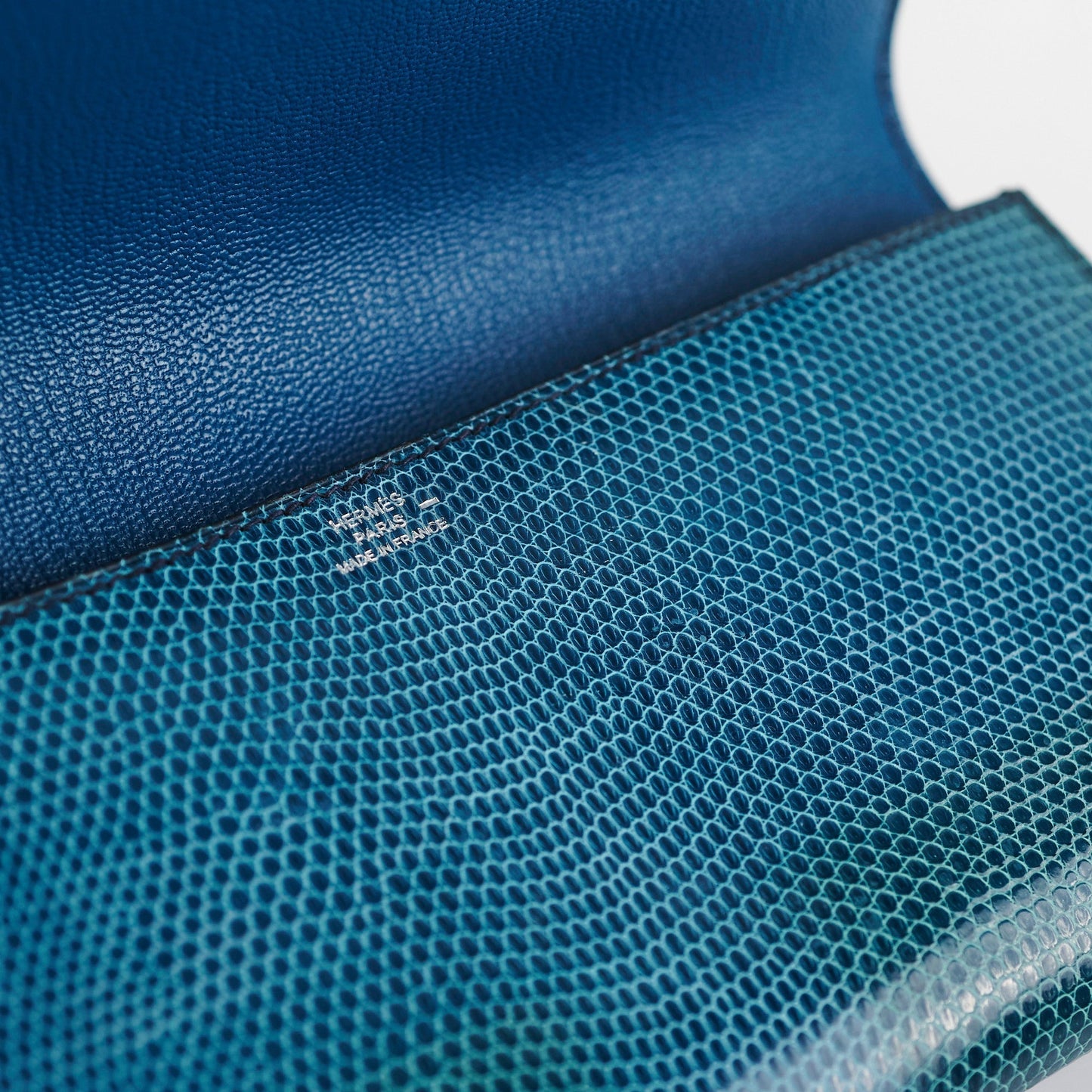 Hermes Medor Lizard Clutch - R Stamp 2014