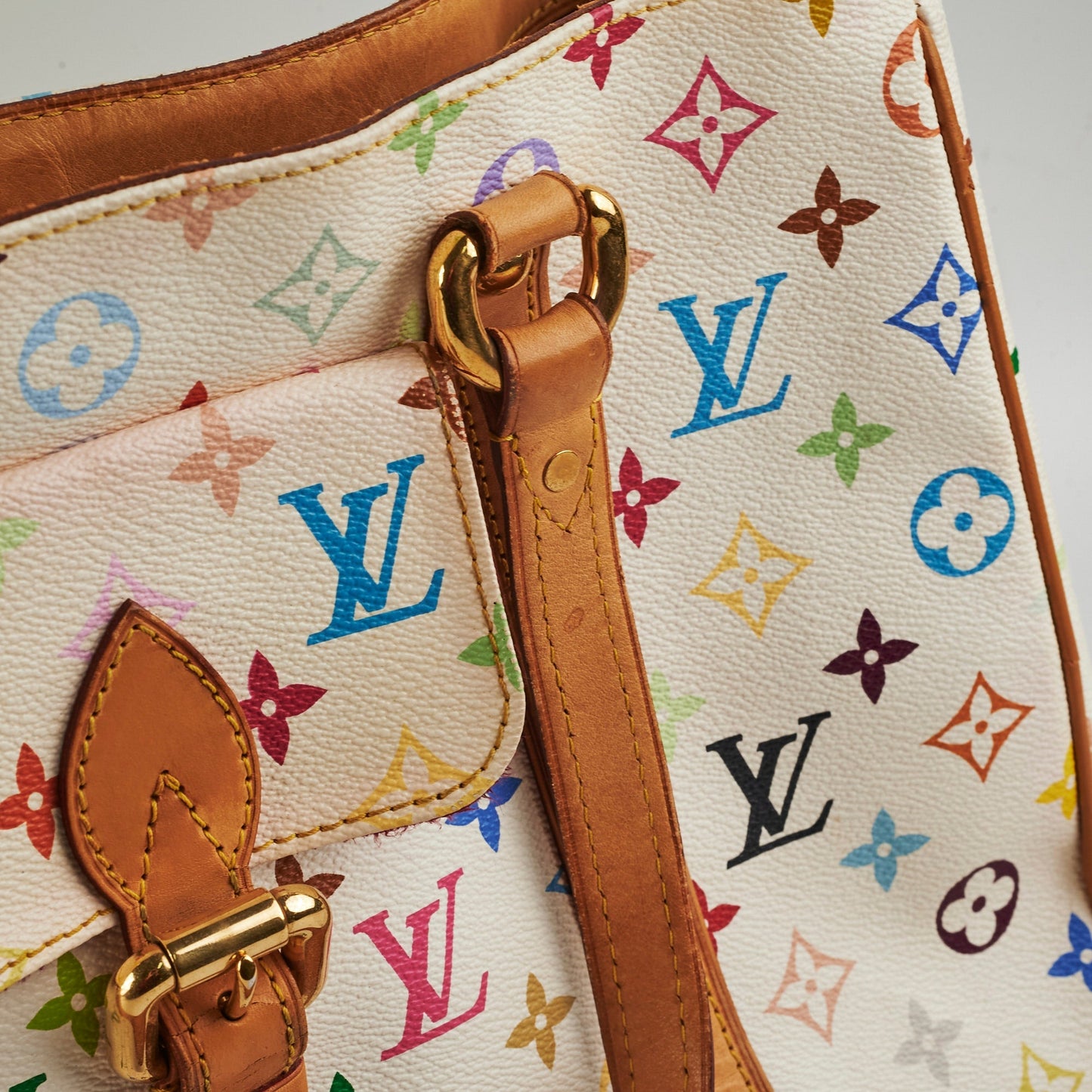 Louis Vuitton Multicolor Aurelia MM Tote Bag
