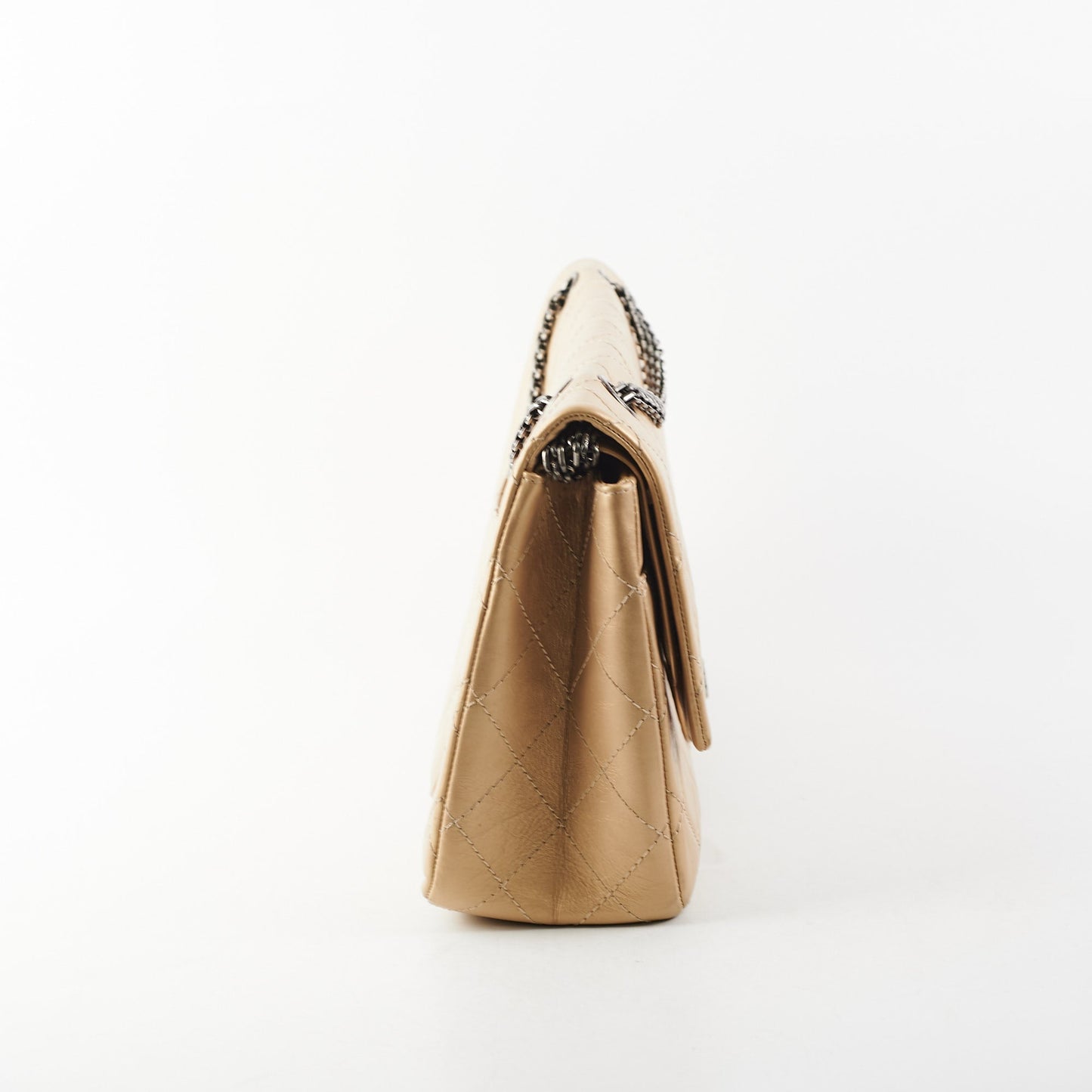 Chanel Maxi Reissue 2.55 Gold