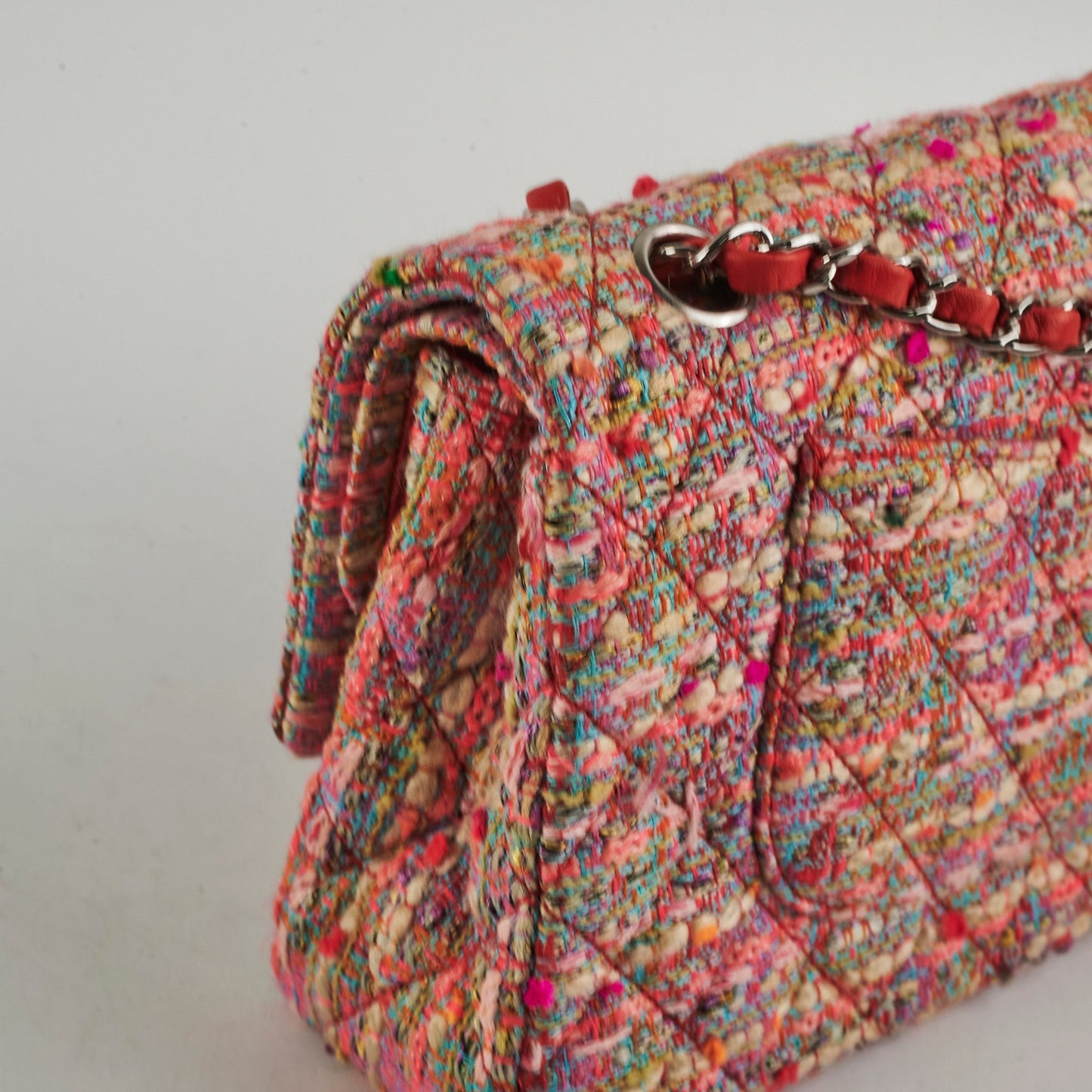 Chanel M/L Tweed Classic Flap - Series 14