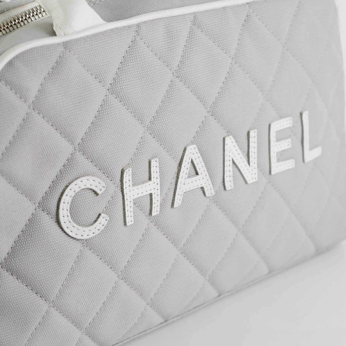 Chanel Bowling Bag Grey