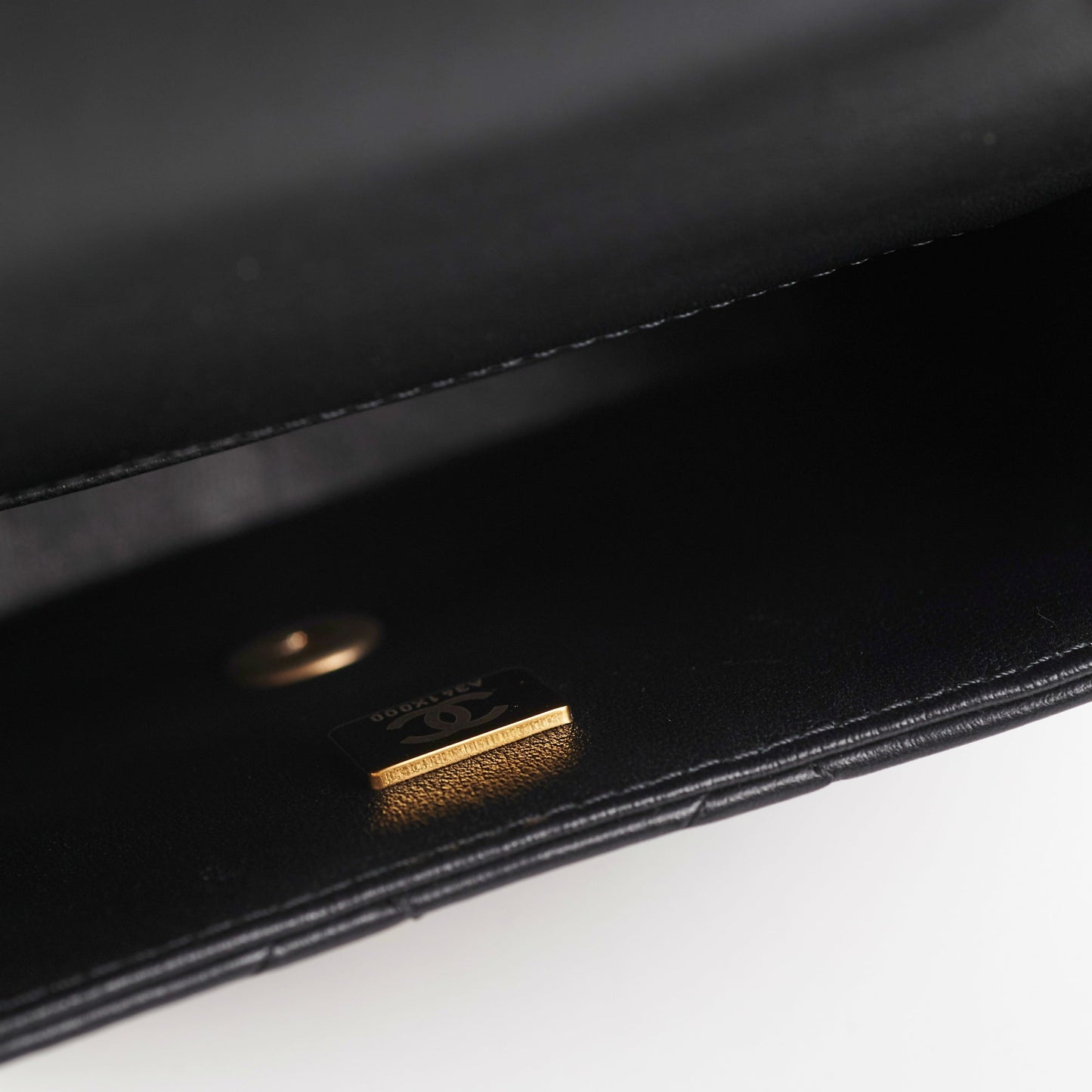 Chanel 23P Mini Square Bag Lambskin Black (Microchip)
