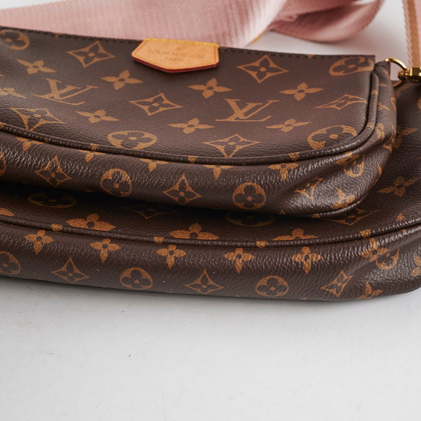 Louis Vuitton Multi Pochette Accessories Monogram Pink