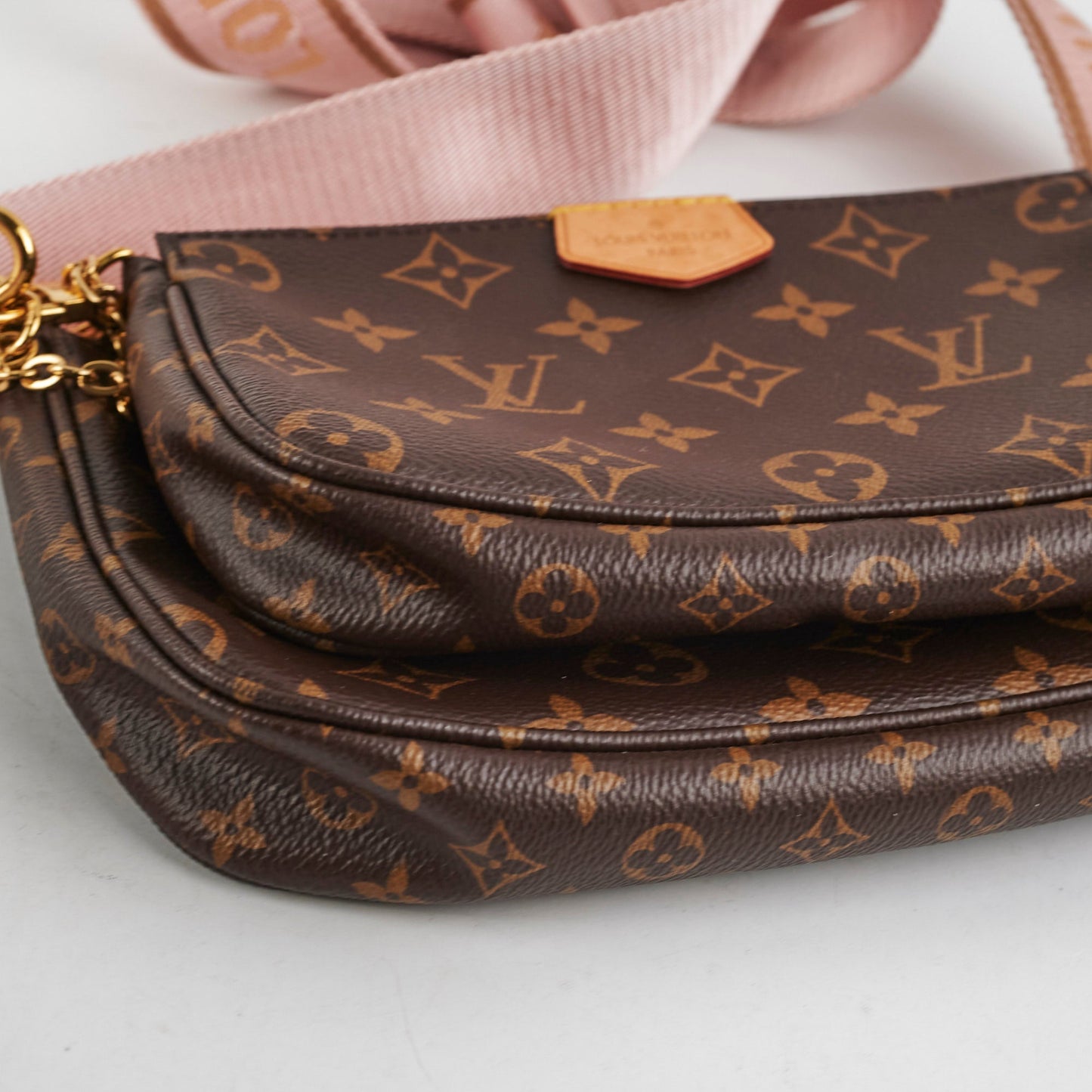Louis Vuitton Multi Pochette Accessories Monogram Pink