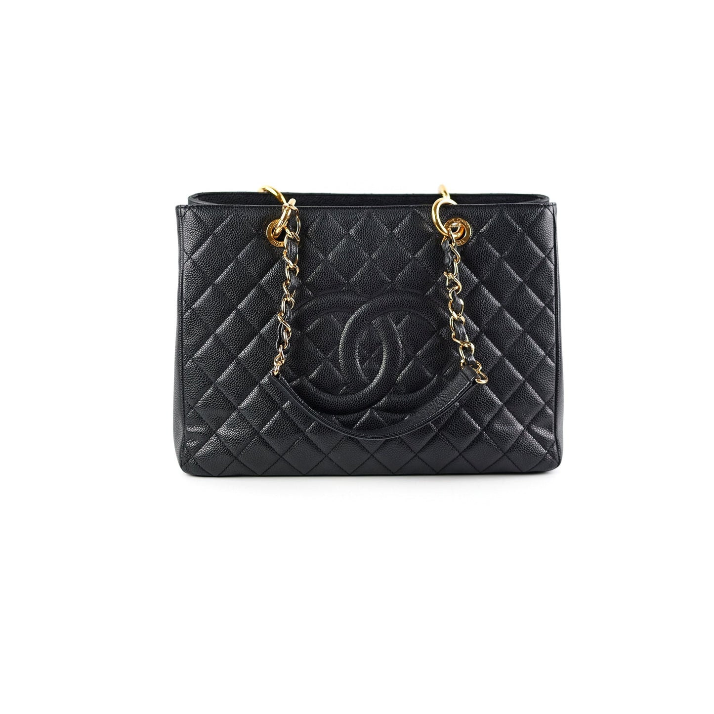 Chanel Grand Shopping Tote GST Caviar Black Tote