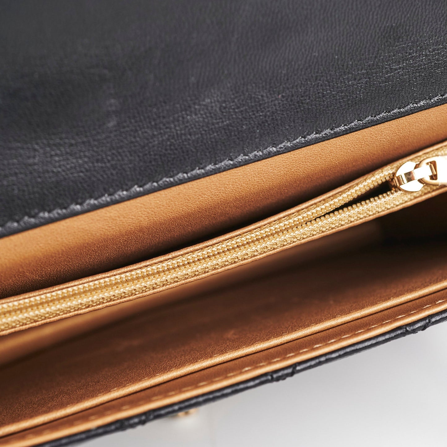 Chanel Pearl Flap Black