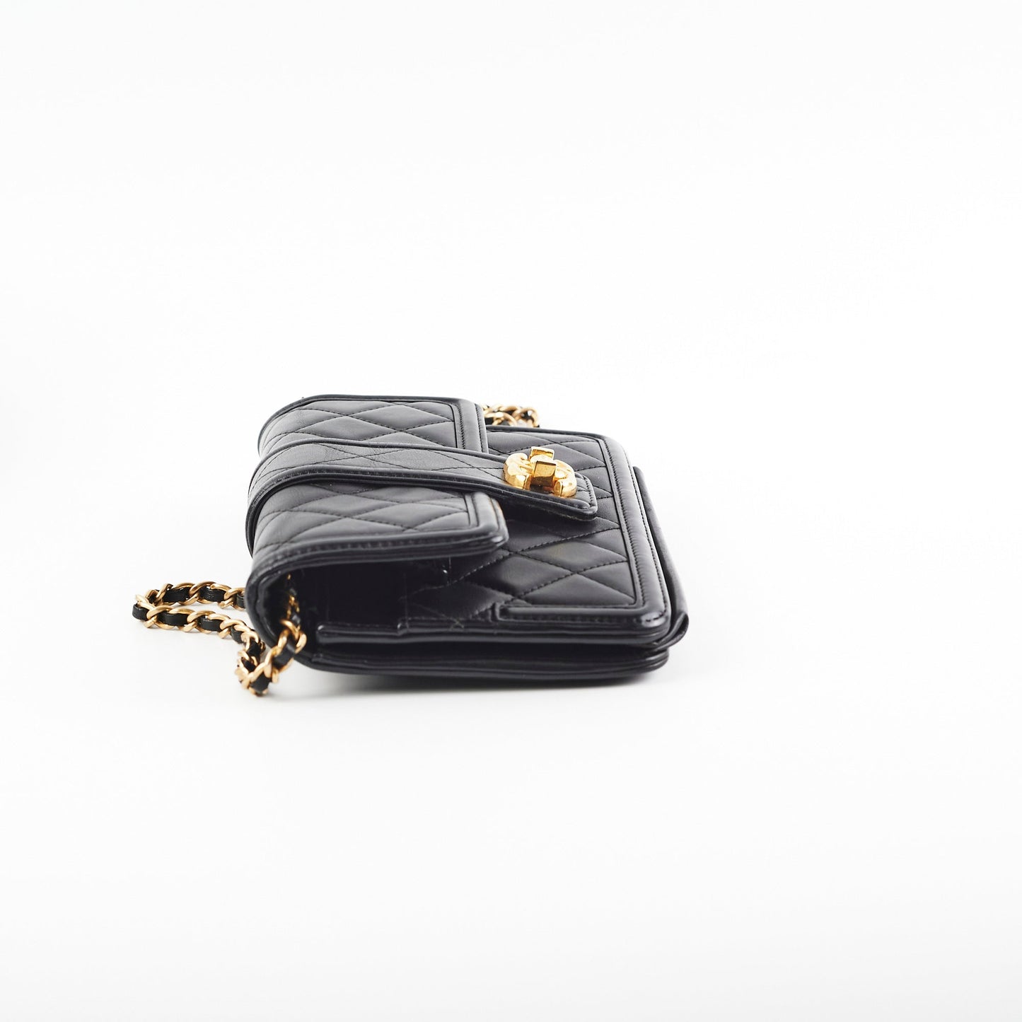 Chanel Elegant Woc Lambskin Black