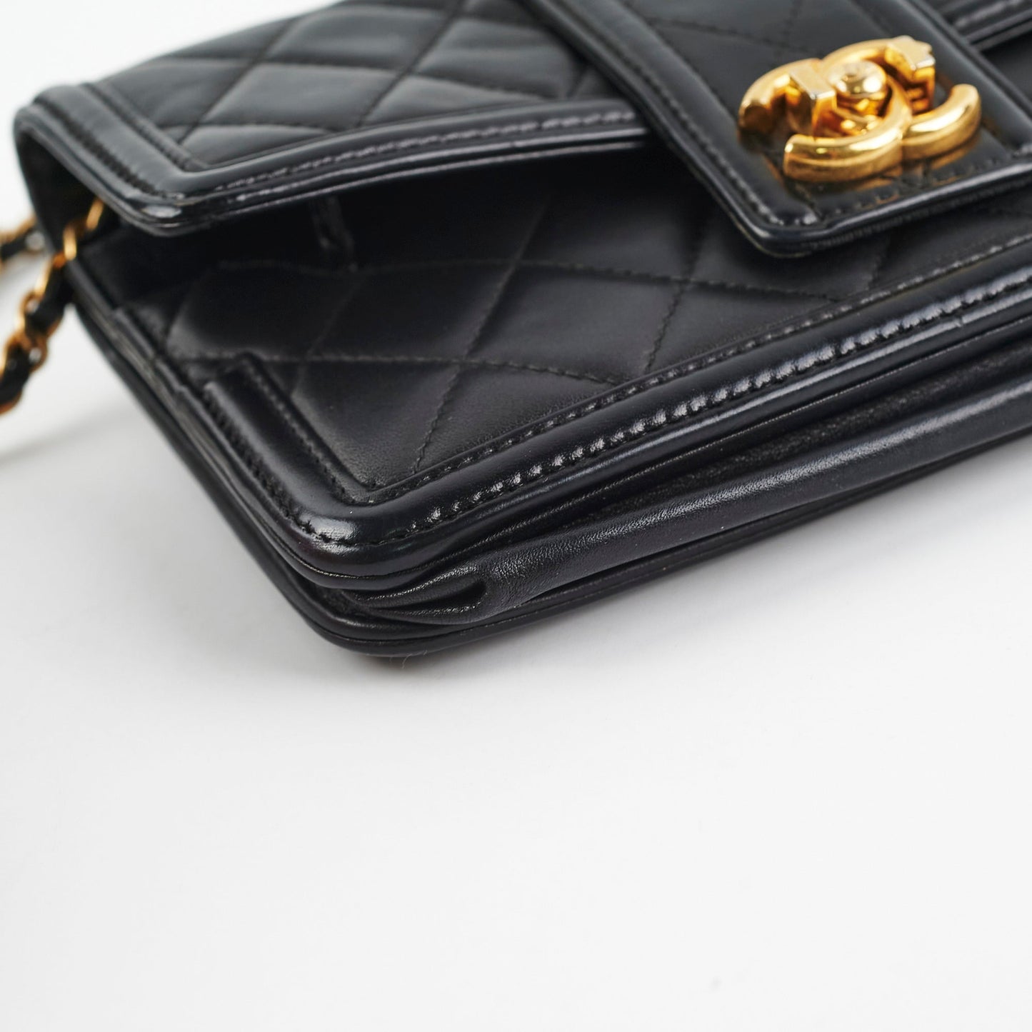 Chanel Elegant Woc Lambskin Black