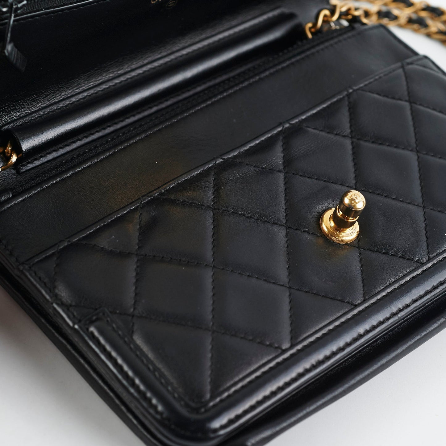 Chanel Elegant Woc Lambskin Black