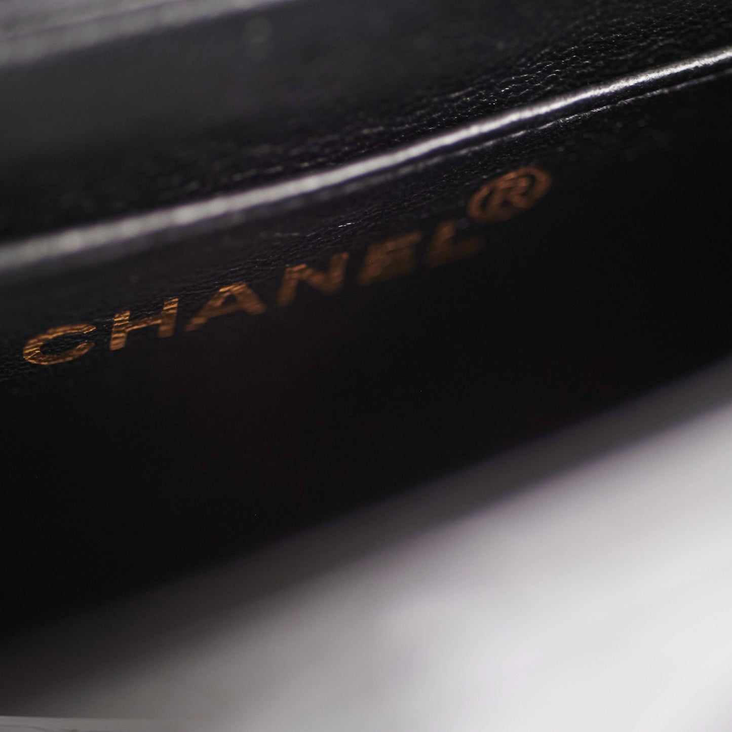 Chanel  Patent Black Flap Bag