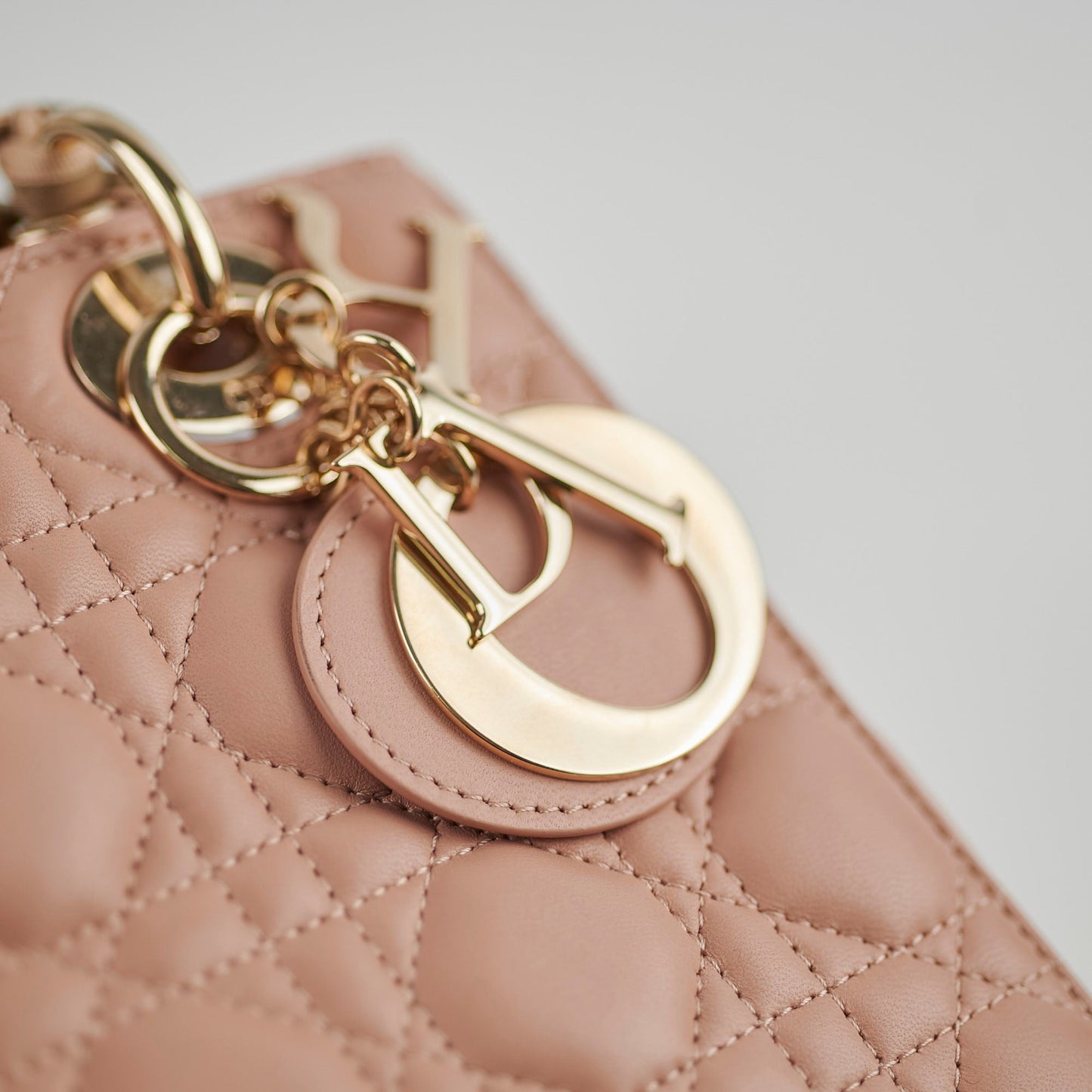 Christian Dior Lady Dior Small Blush with Twilly