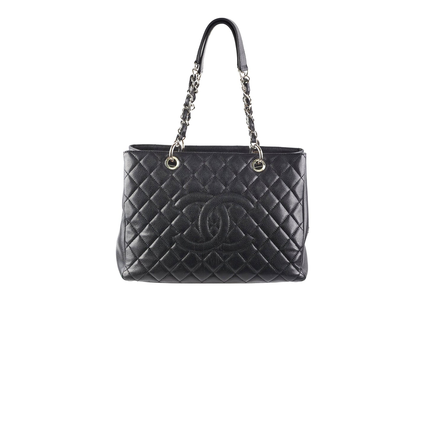 Chanel Grand Shopping Tote GST Black Shoulder Bag