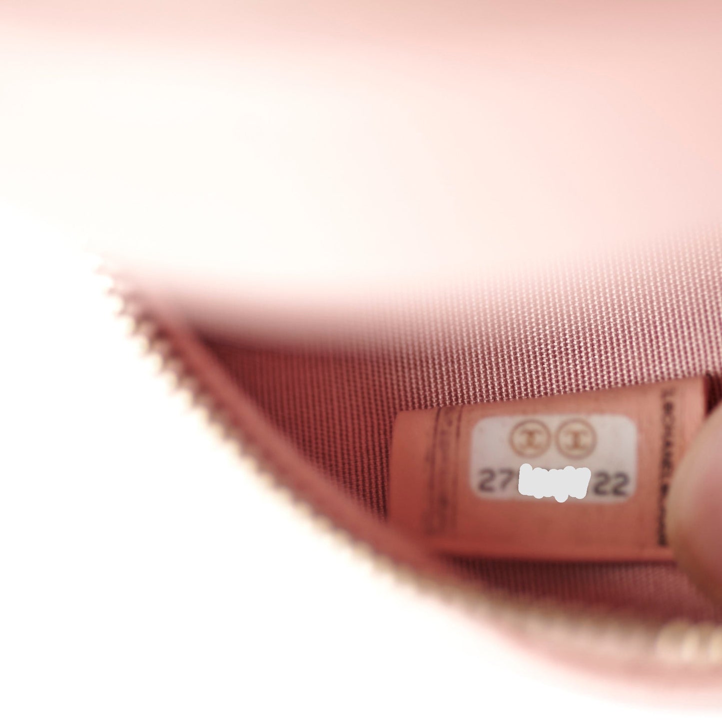 Chanel Coral Round Pink Caviar Crossbody - Series 27