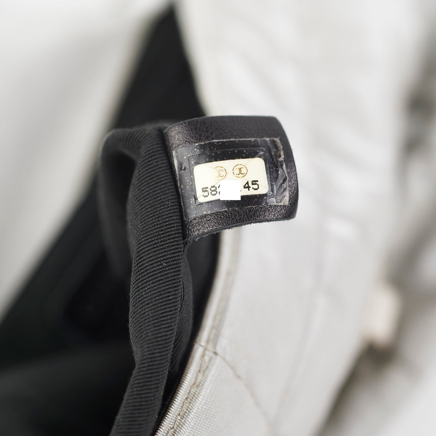 Chanel Fabric Quilted Reissue Flap Sliver Bag
