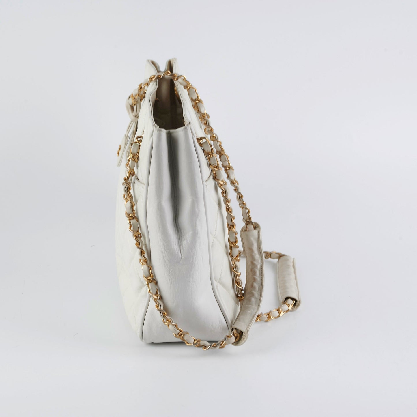 Chanel  White Tote Bag