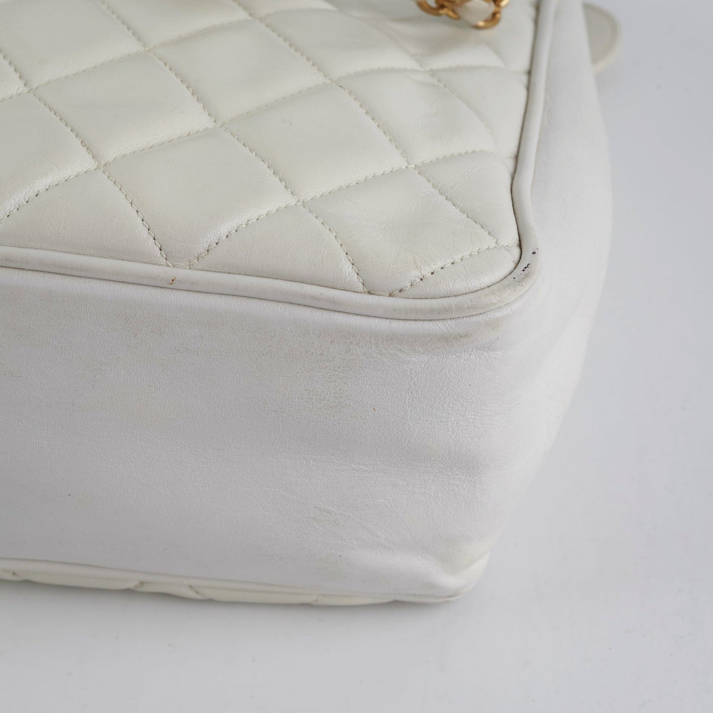 Chanel  White Tote Bag