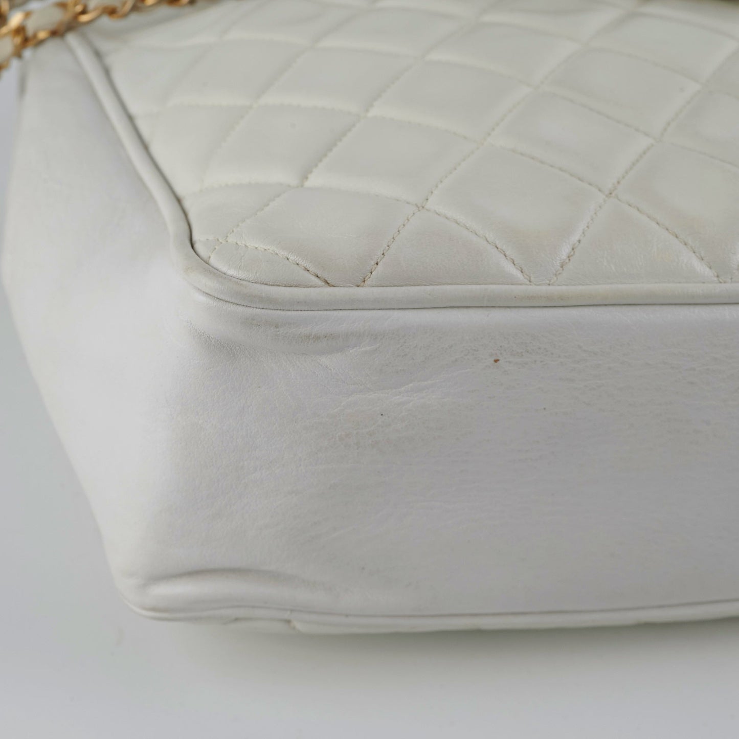 Chanel  White Tote Bag