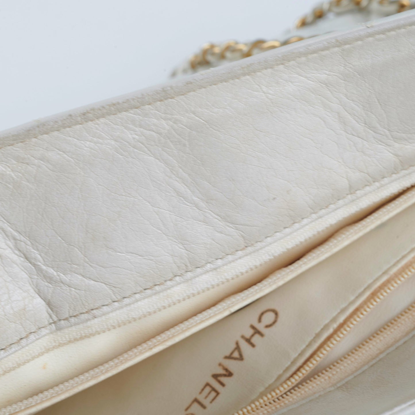 Chanel  White Tote Bag