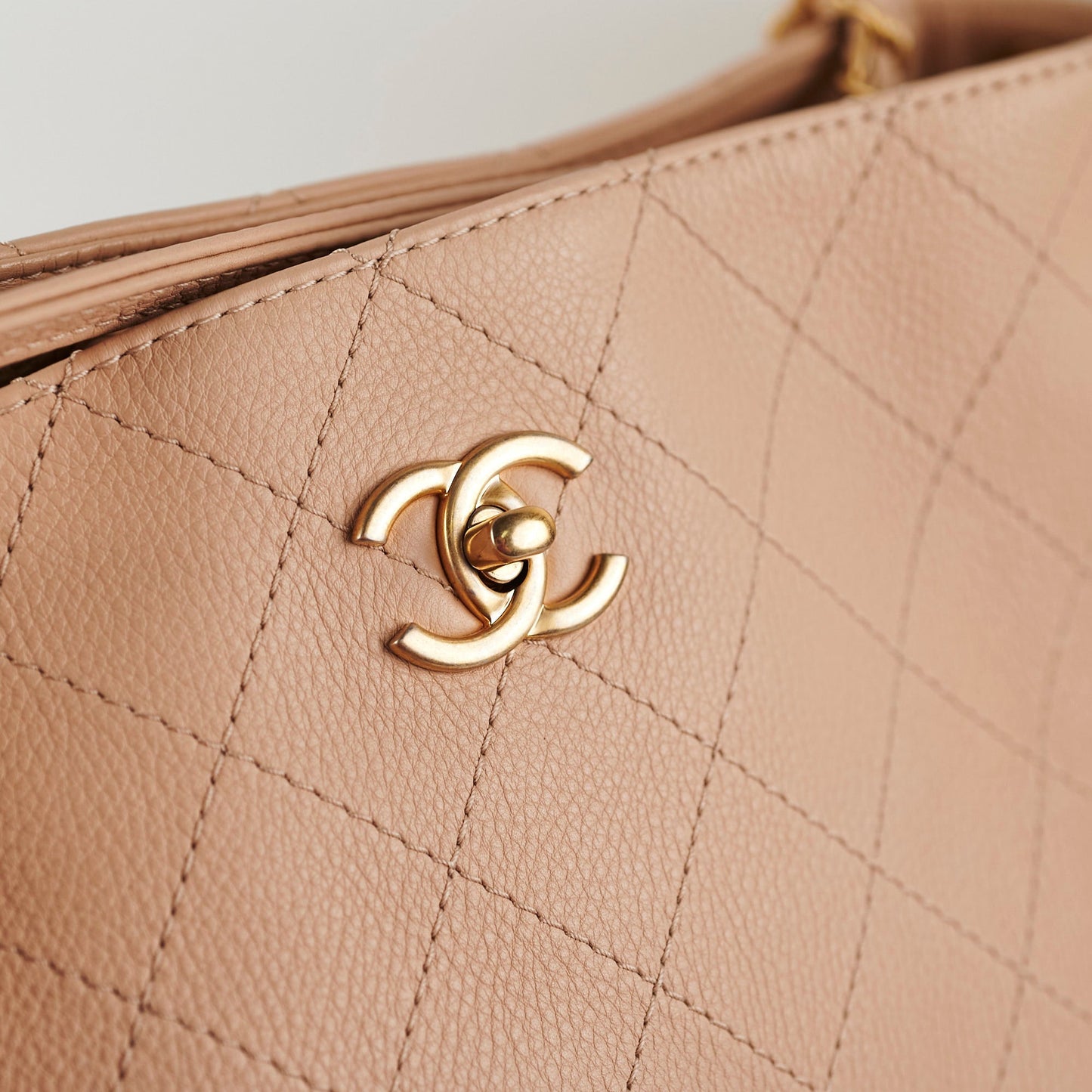 Chanel Beige Tote Bag