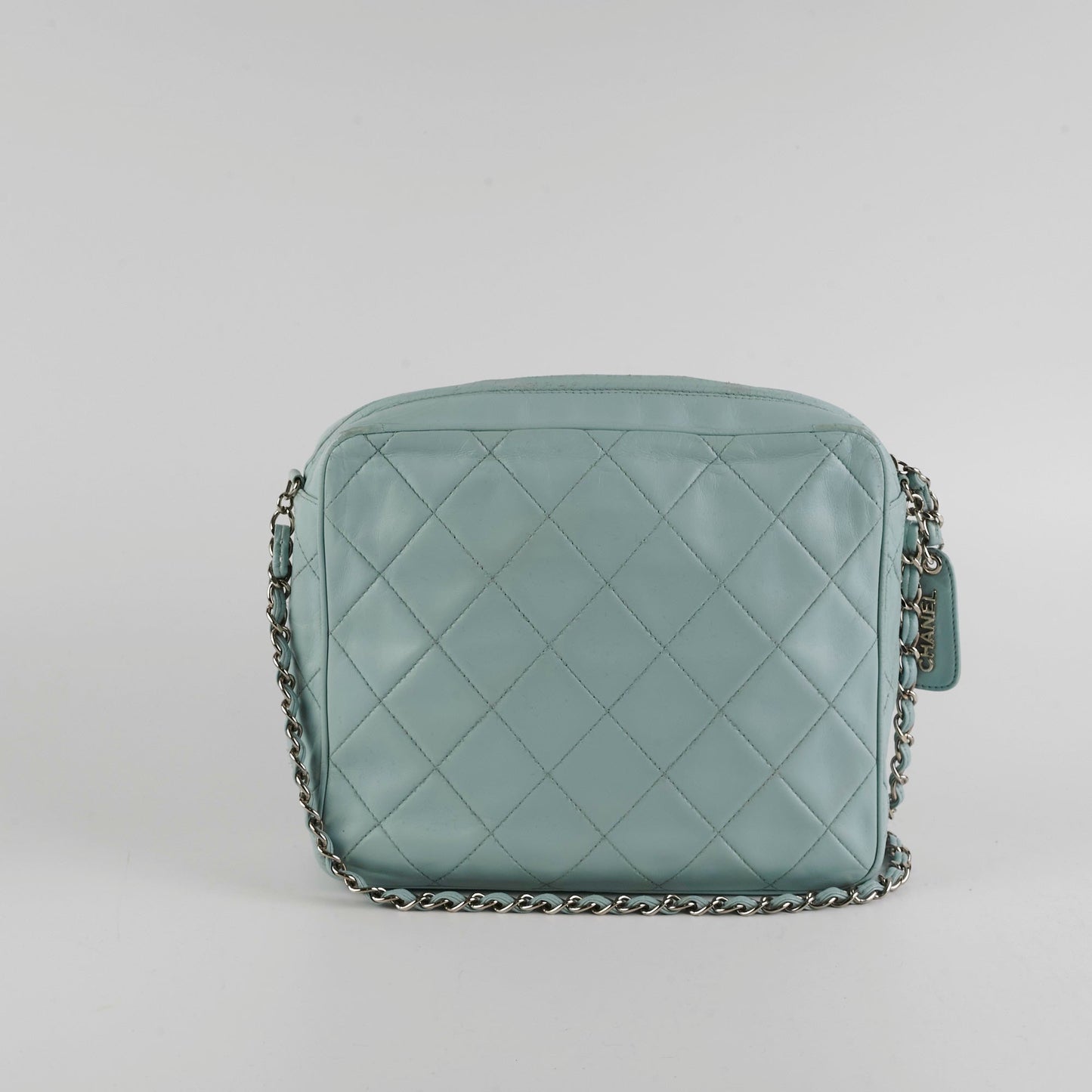 Chanel  Camera Bag Light Blue (Recoloured)