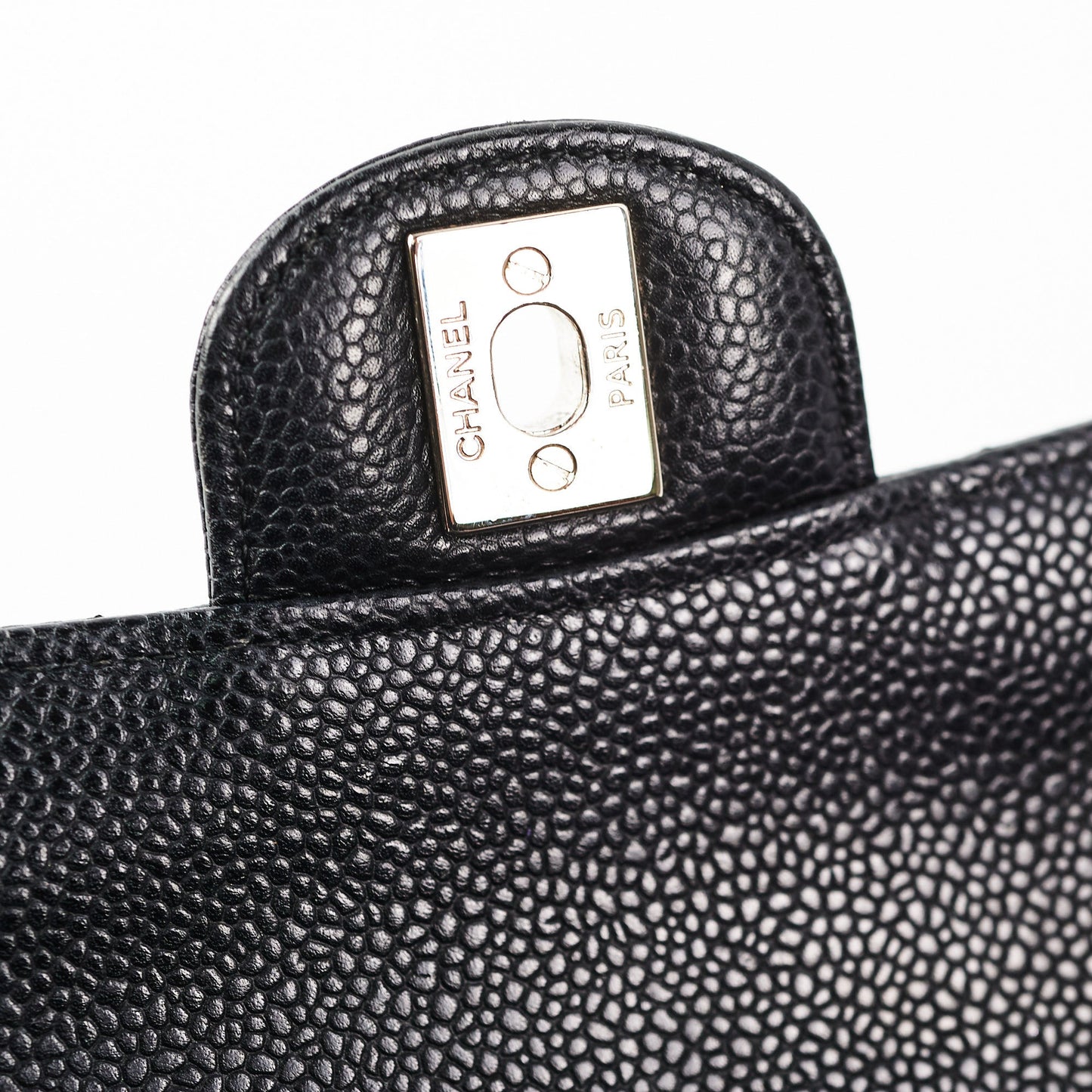 ITEM 29 - Chanel Medium Flap Caviar Black