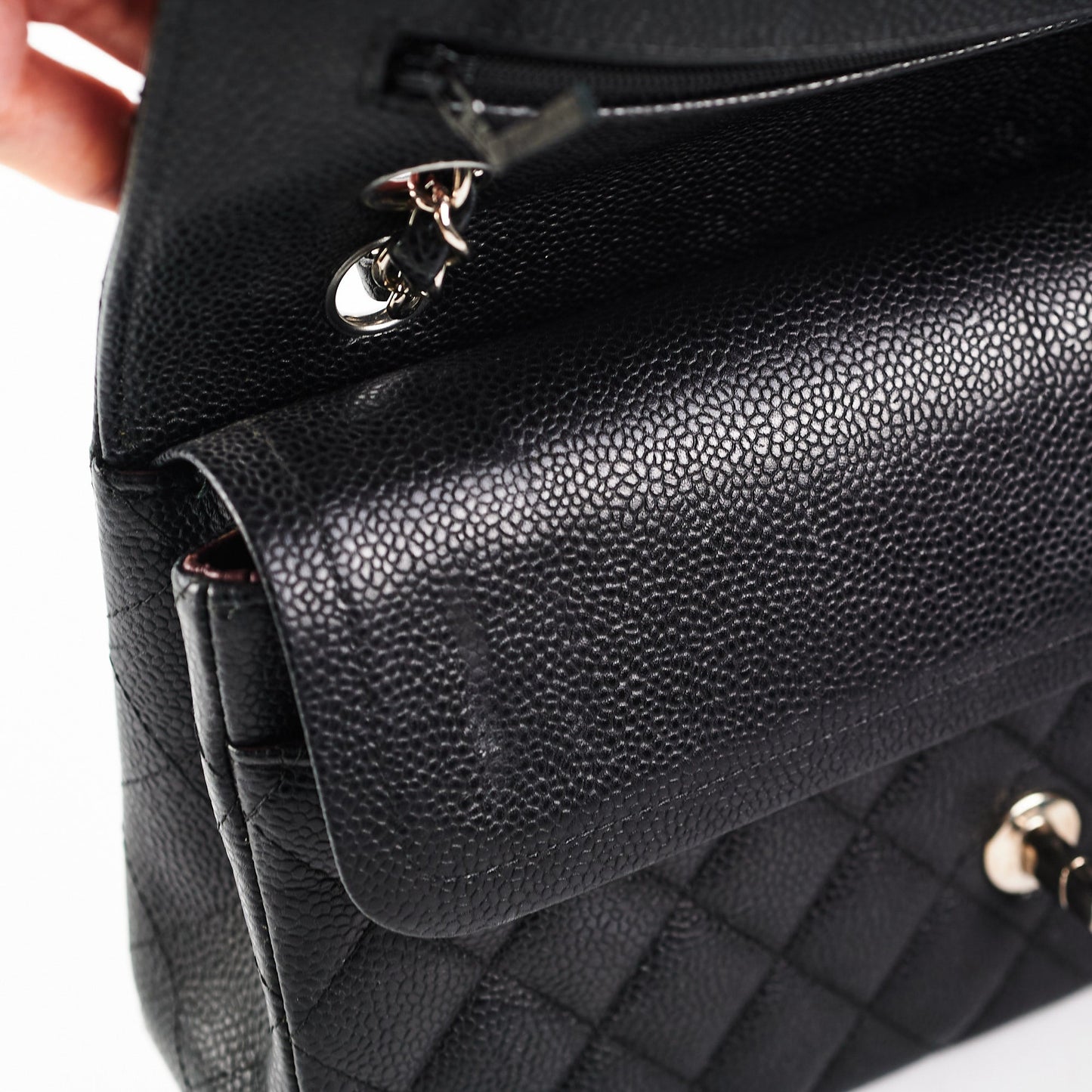 ITEM 29 - Chanel Medium Flap Caviar Black