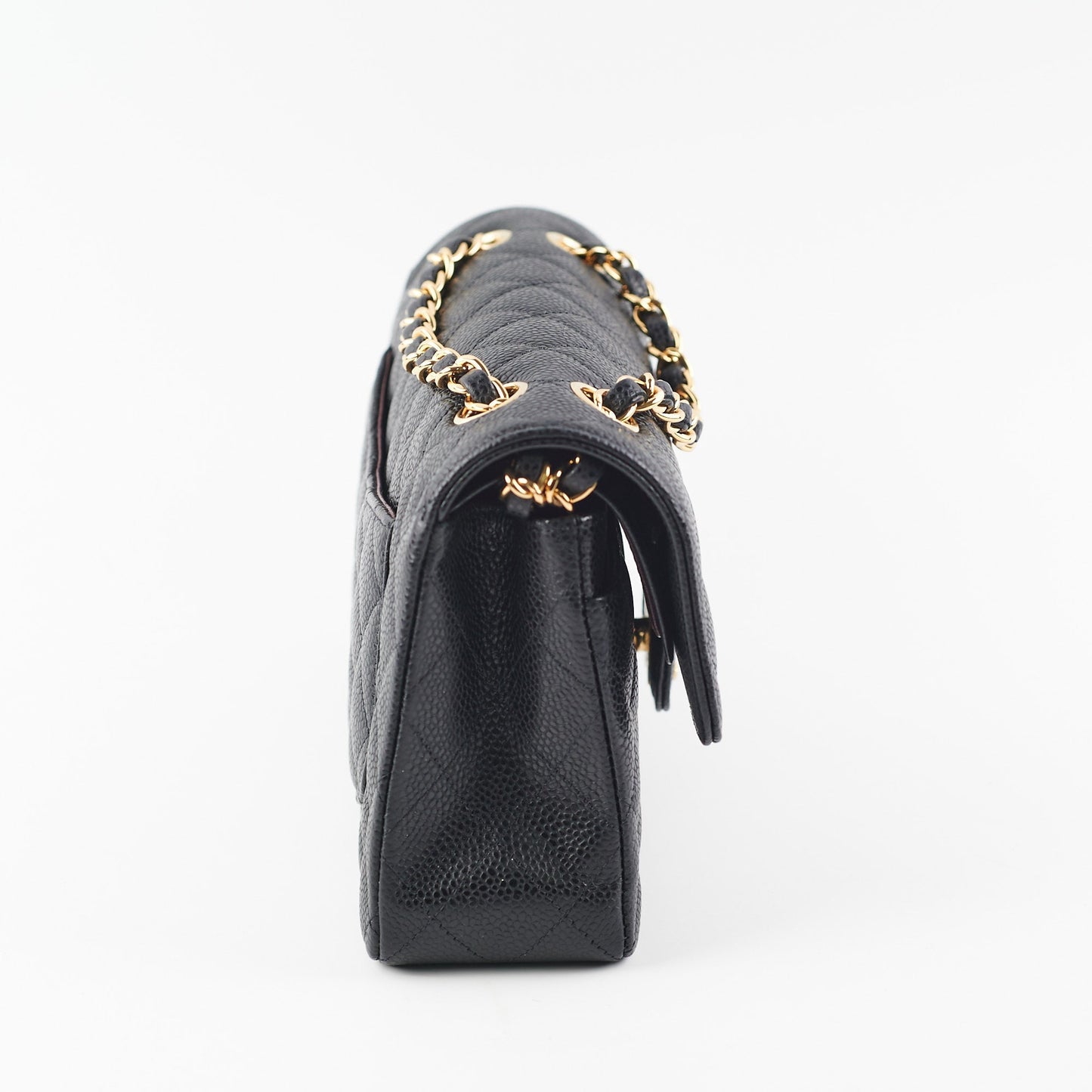 Chanel Small Classic Double Flap Caviar Black
