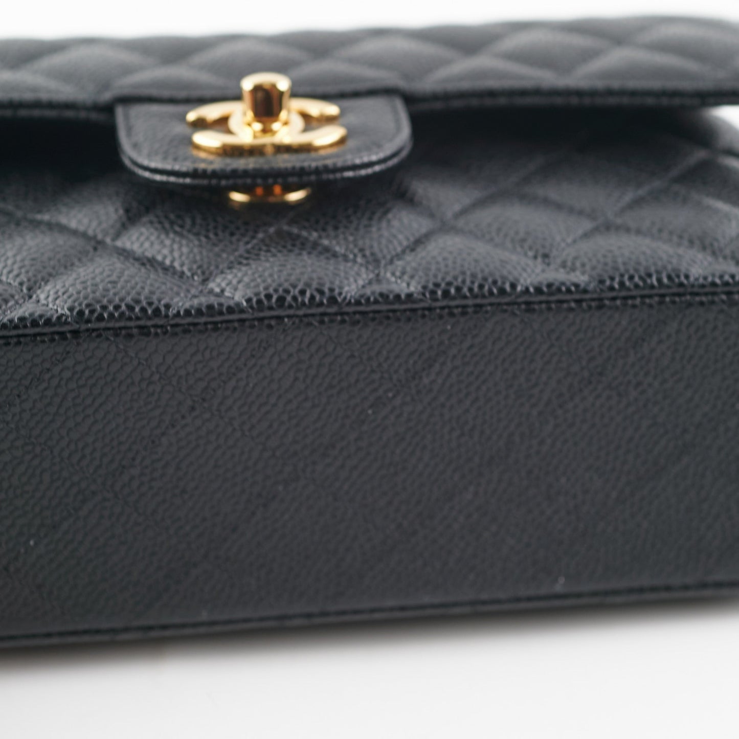 Chanel Small Classic Double Flap Caviar Black