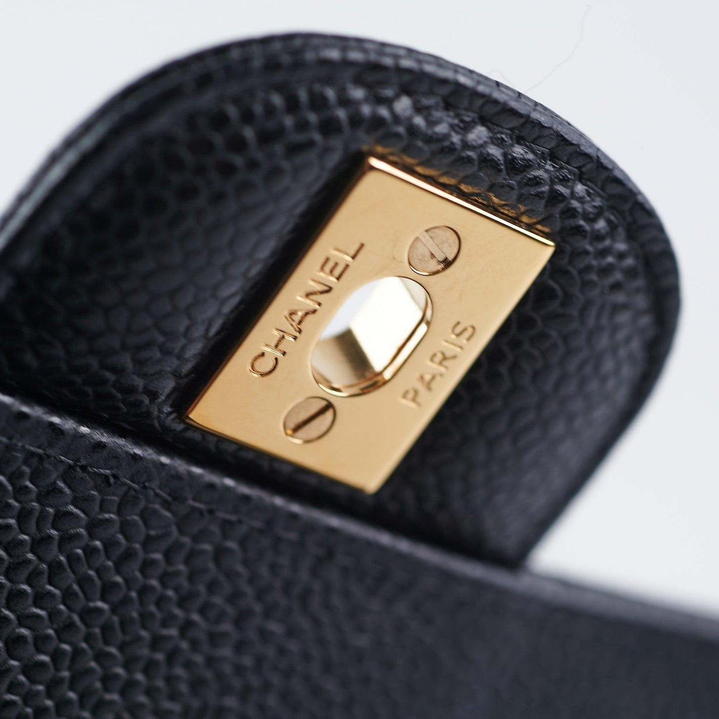 Chanel Small Classic Double Flap Caviar Black