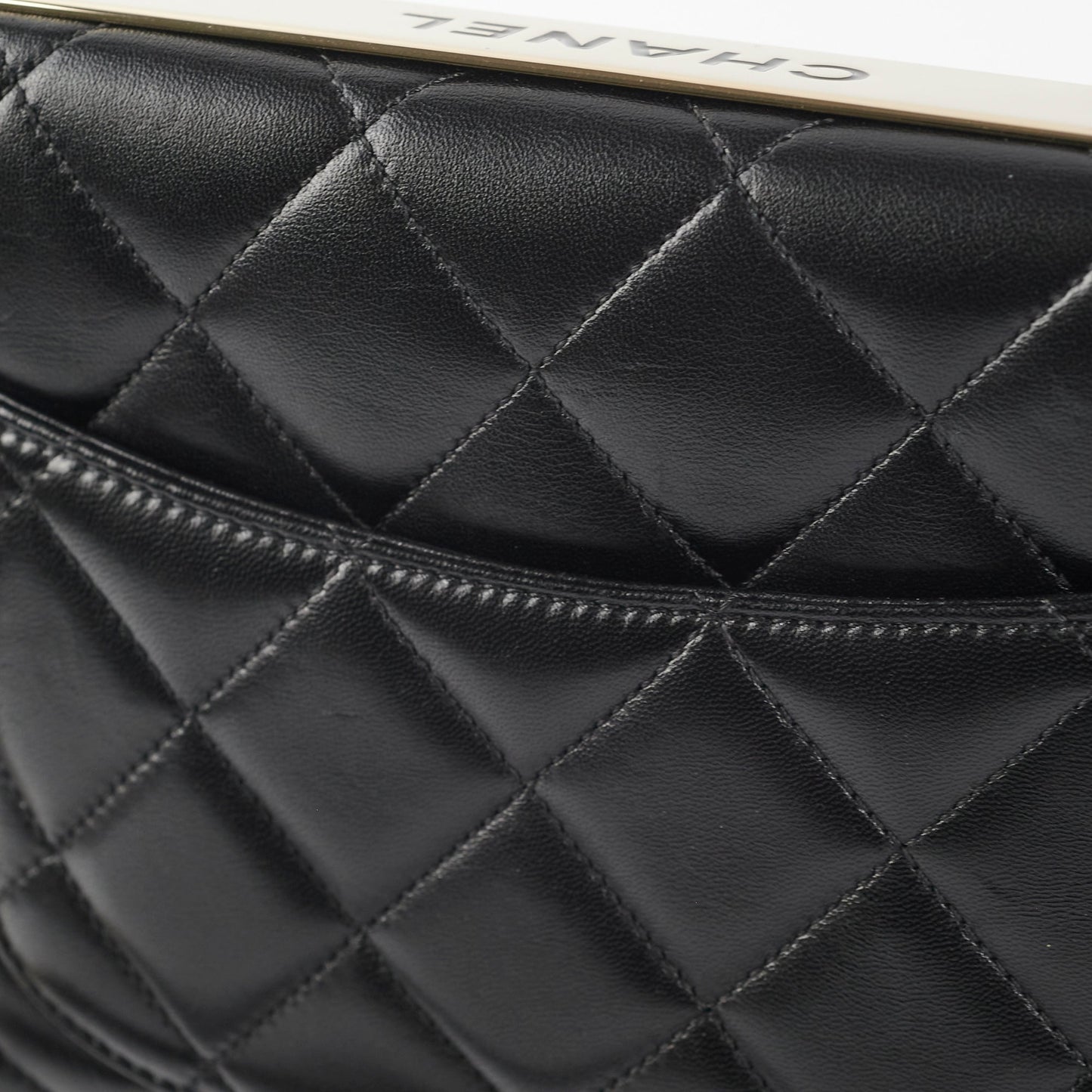 Chanel Trendy CC Shoulder Flap Lambskin Black
