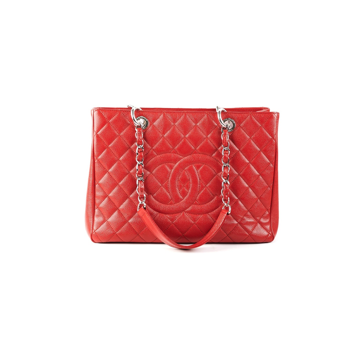 Chanel GST Caviar Red